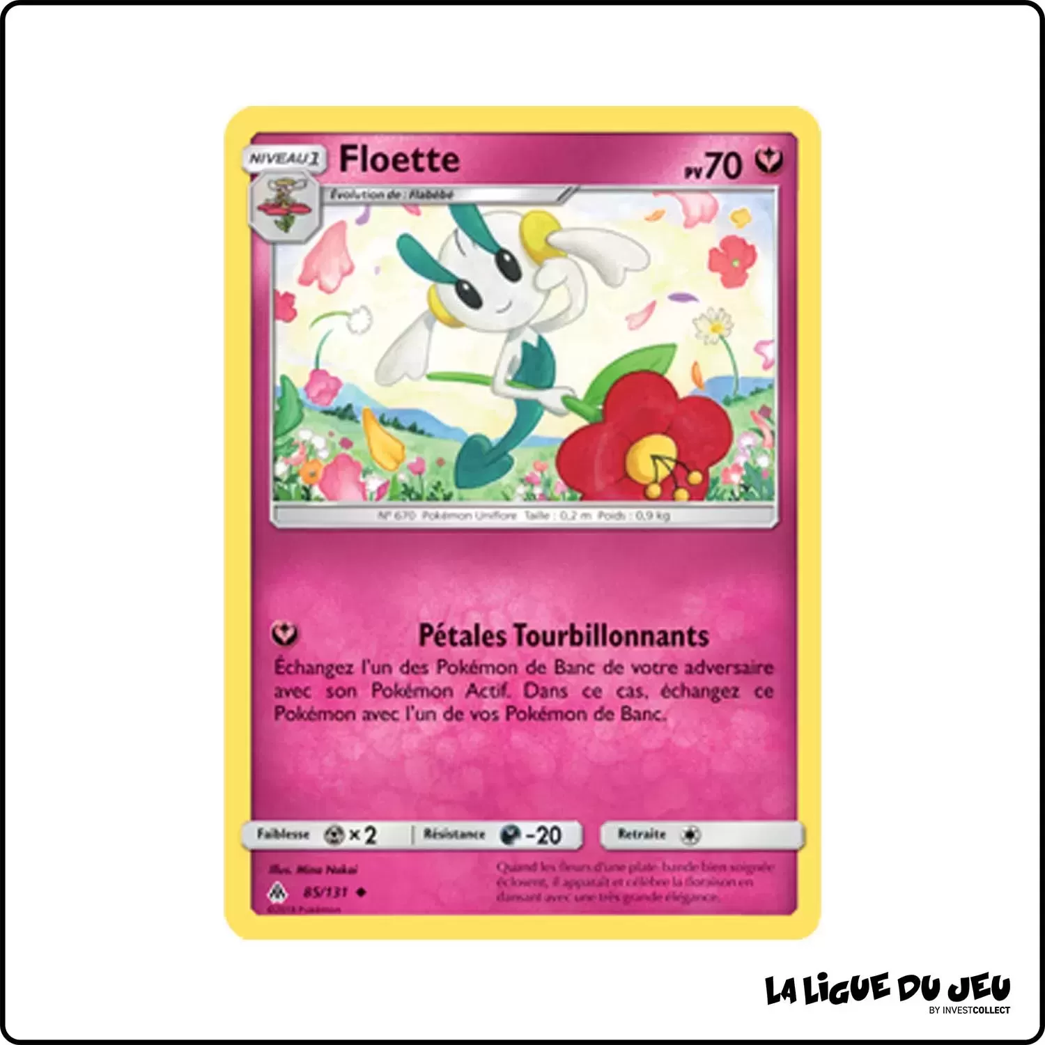 Peu commune - Pokemon - Lumière Interdite - Floette 85/131