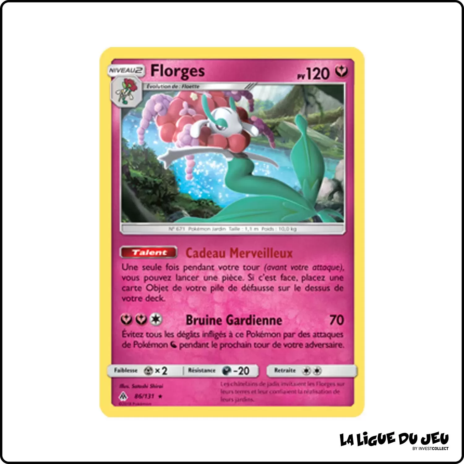 Rare - Pokemon - Lumière Interdite - Florges 86/131