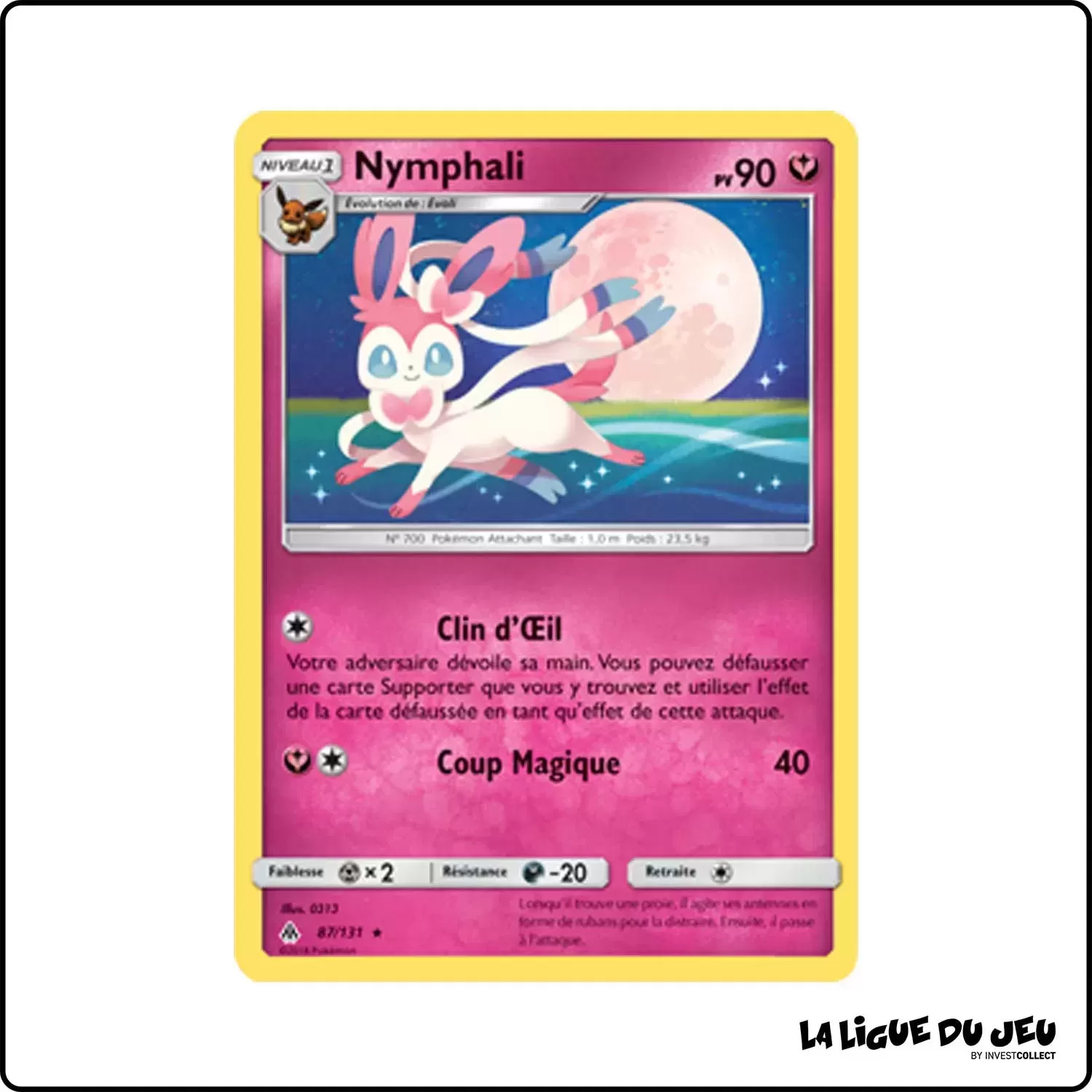 Rare - Pokemon - Lumière Interdite - Nymphali 87/131