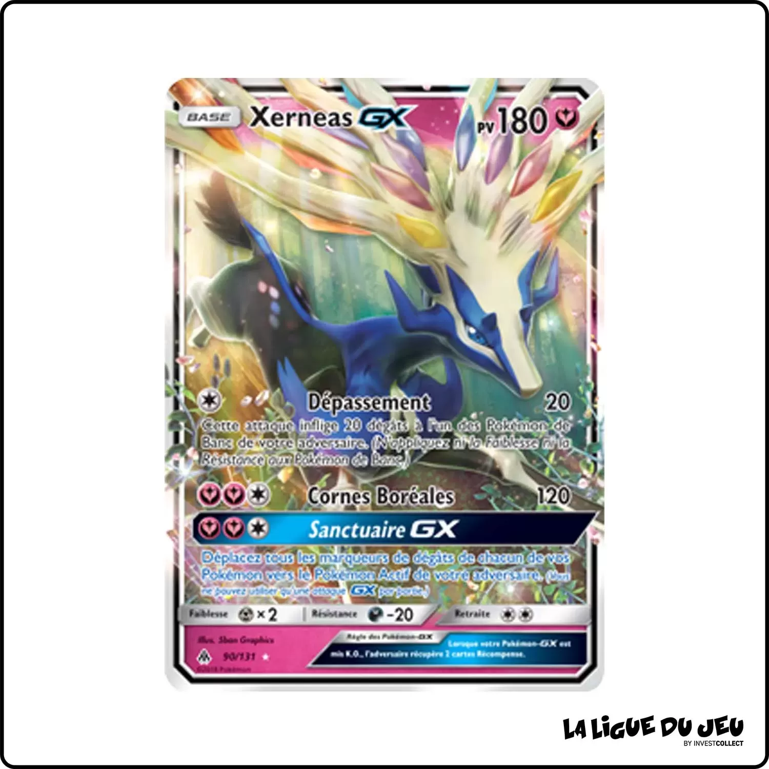 Ultra - Pokemon - Lumière Interdite - Xerneas-GX 90/131