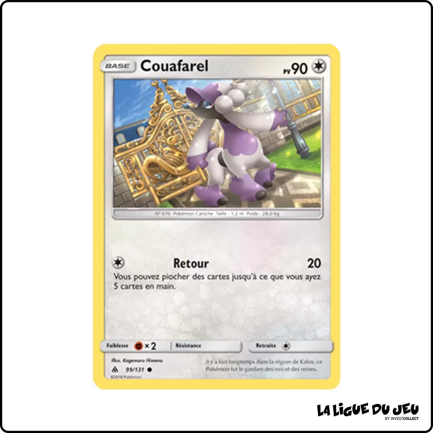 Commune - Pokemon - Lumière Interdite - Couafarel 99/131