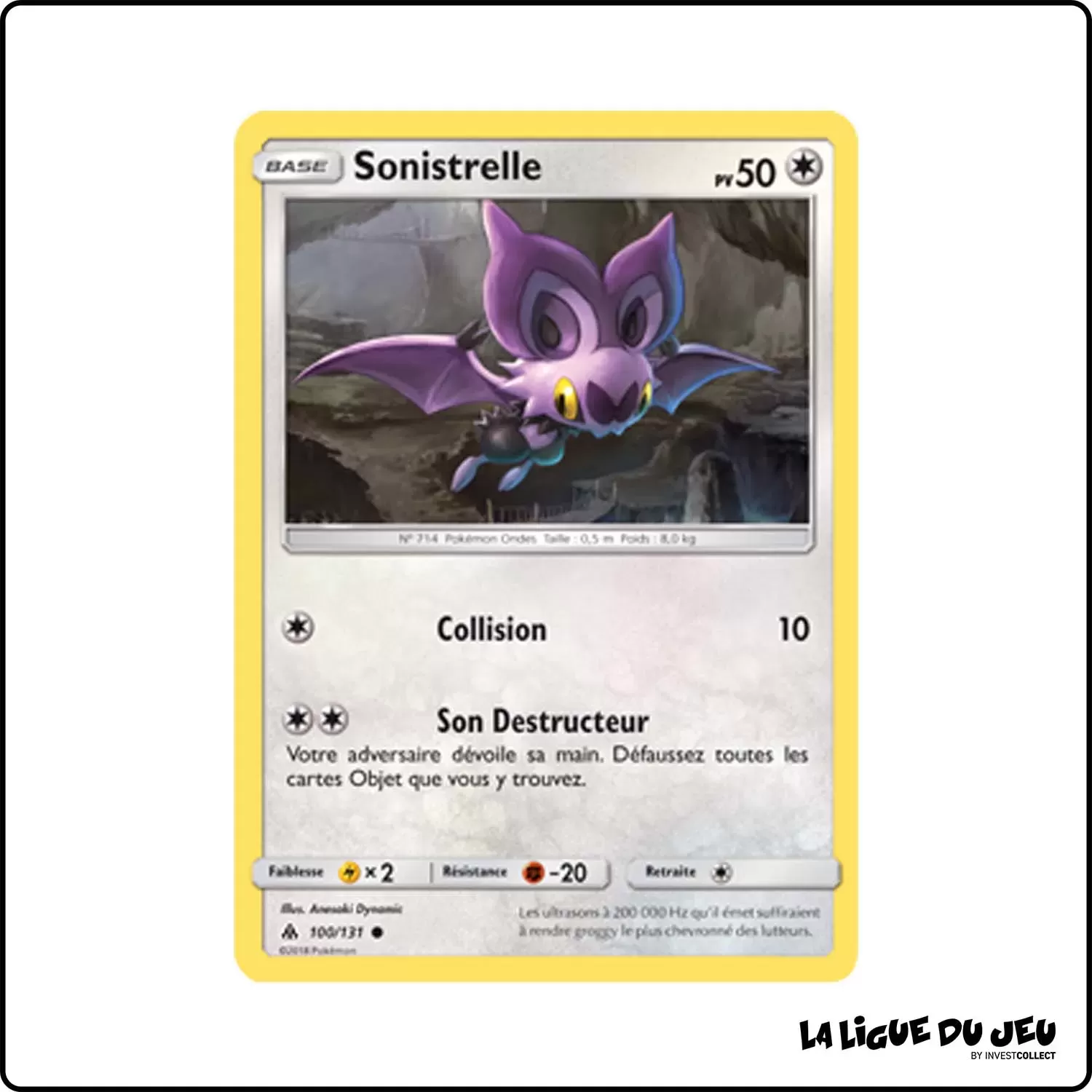 Commune - Pokemon - Lumière Interdite - Sonistrelle 100/131