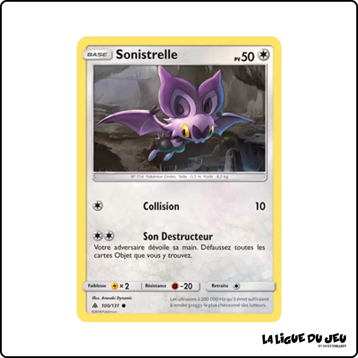 Commune - Pokemon - Lumière Interdite - Sonistrelle 100/131