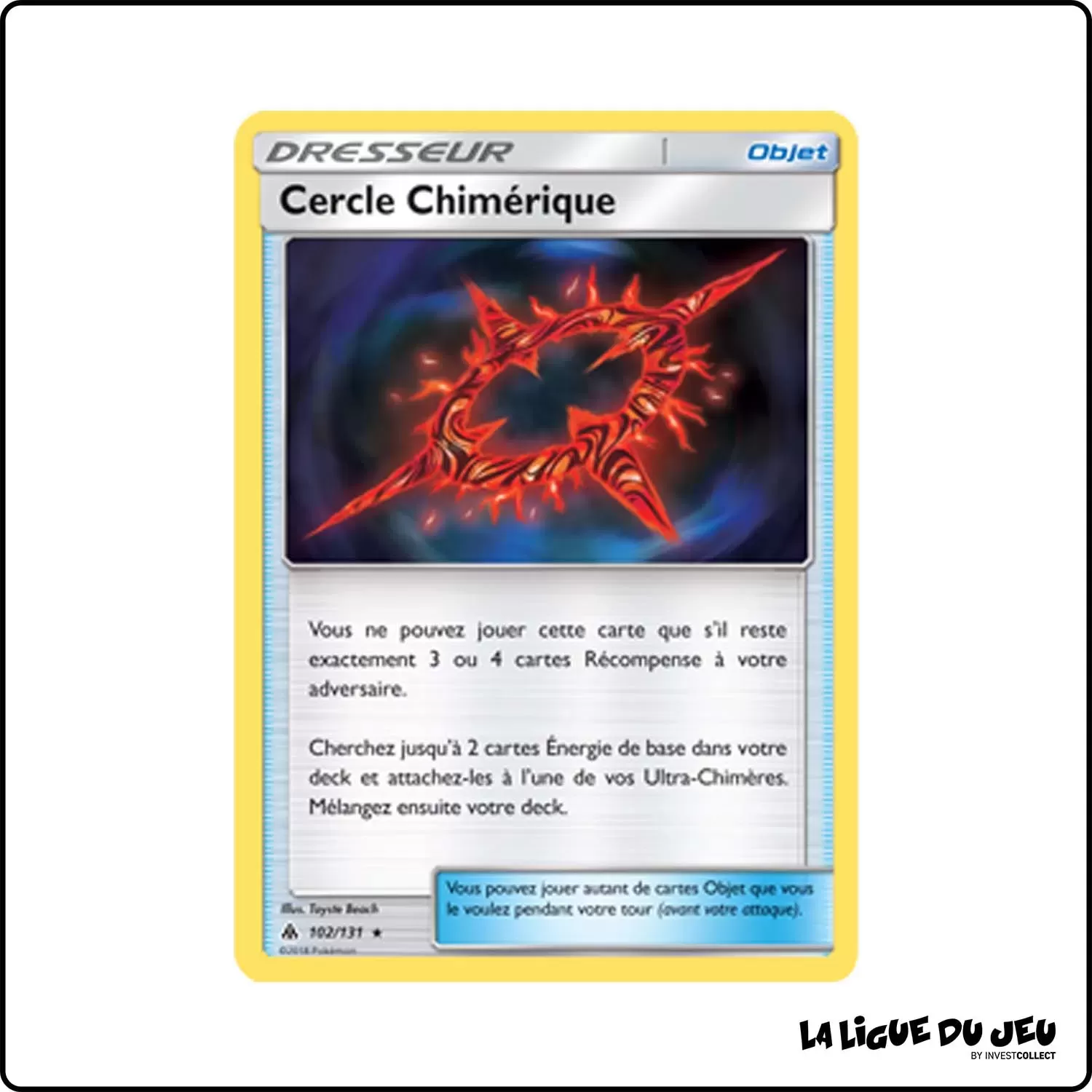 Rare - Pokemon - Lumière Interdite - Cercle Chimérique 102/131