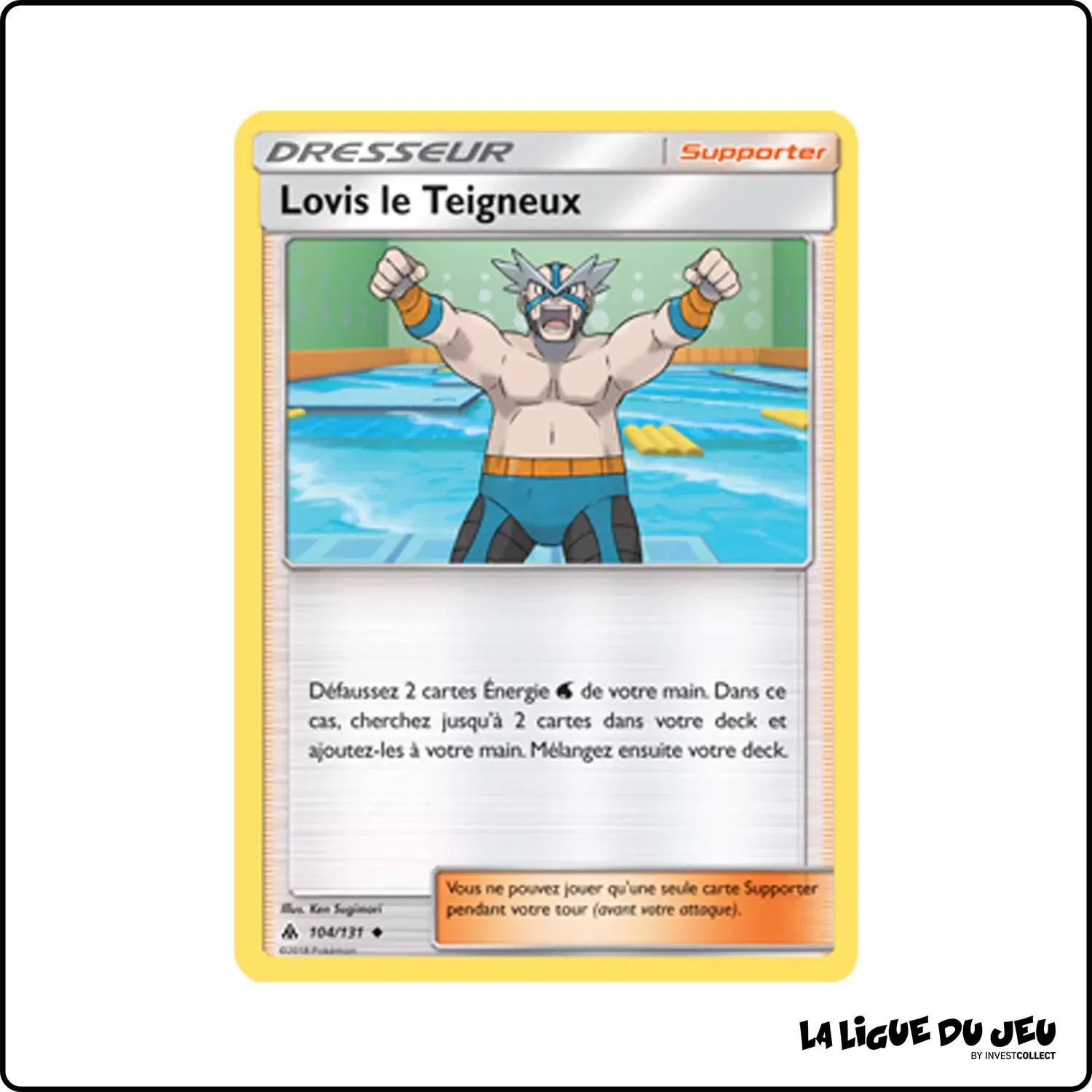 Peu commune - Pokemon - Lumière Interdite - Lovis le Teigneux 104/131