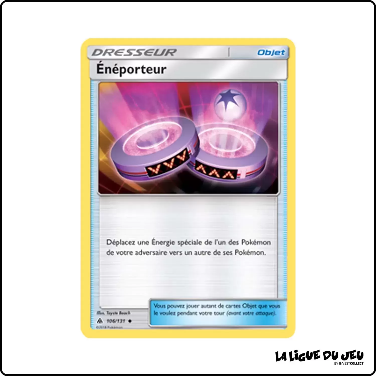 Peu commune - Pokemon - Lumière Interdite - Énéporteur 106/131