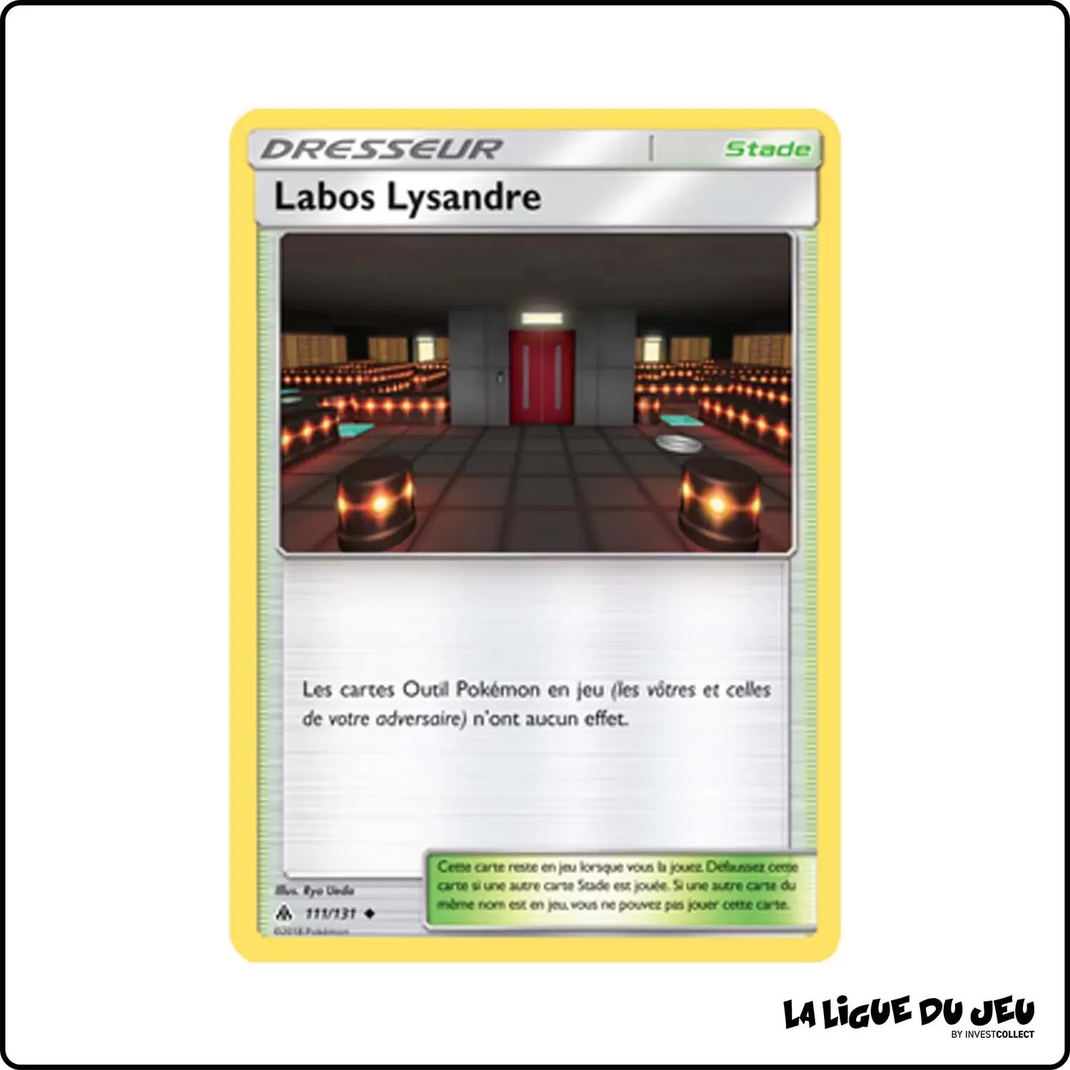 Peu commune - Pokemon - Lumière Interdite - Labos Lysandre 111/131