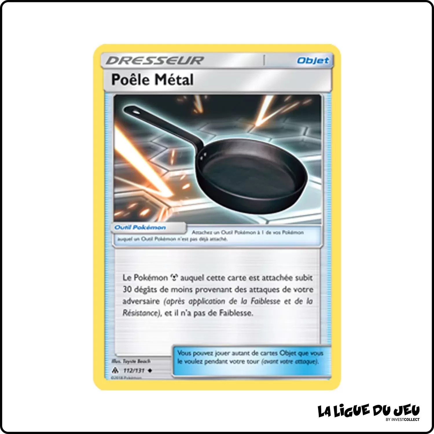 Peu commune - Pokemon - Lumière Interdite - Poêle Métal 112/131