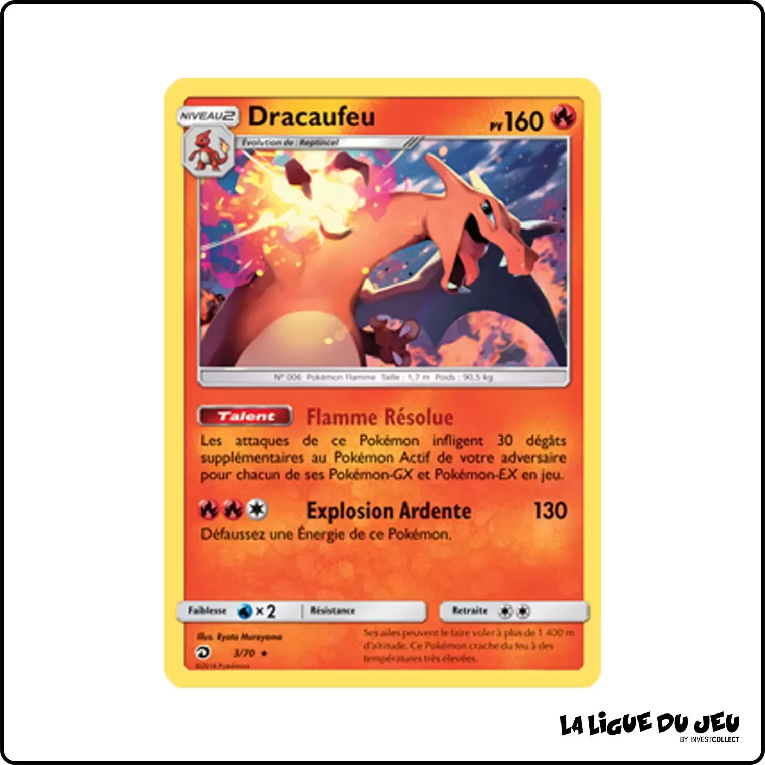 Holo - Pokemon - Majesté des Dragons - Dracaufeu 3/70