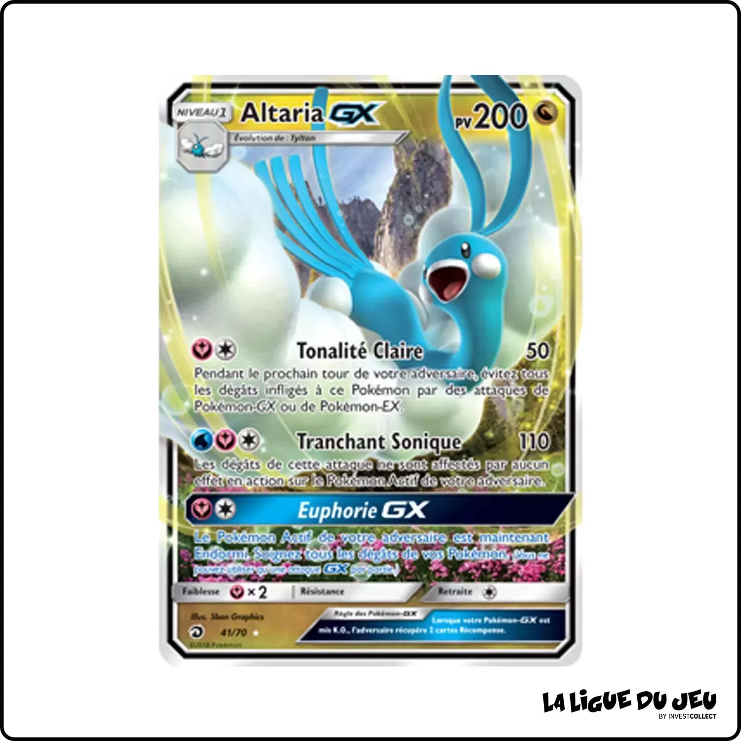 Ultra - Pokemon - Majesté des Dragons - Altaria-GX 41/70