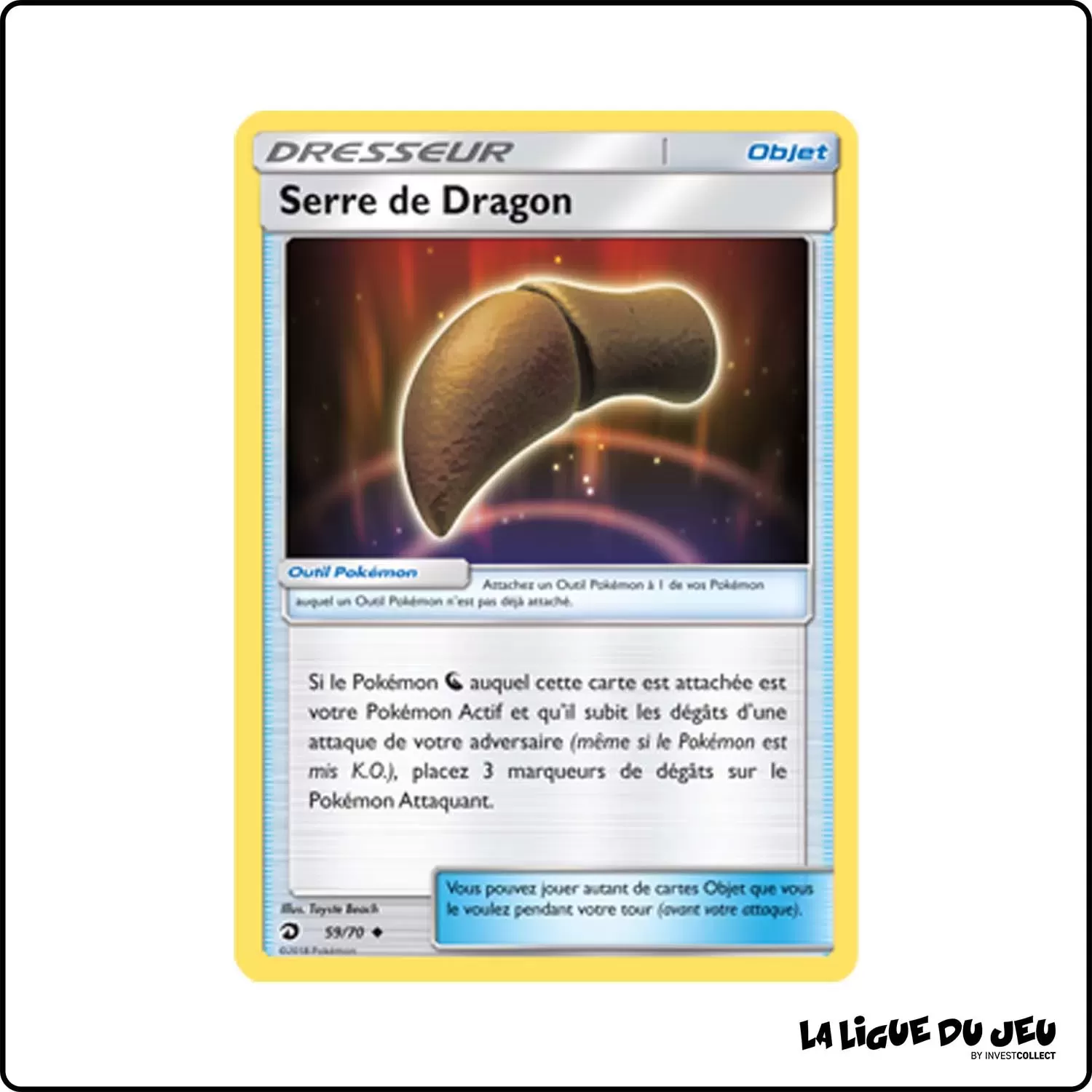 Peu commune - Pokemon - Majesté des Dragons - Serre de Dragon 59/70