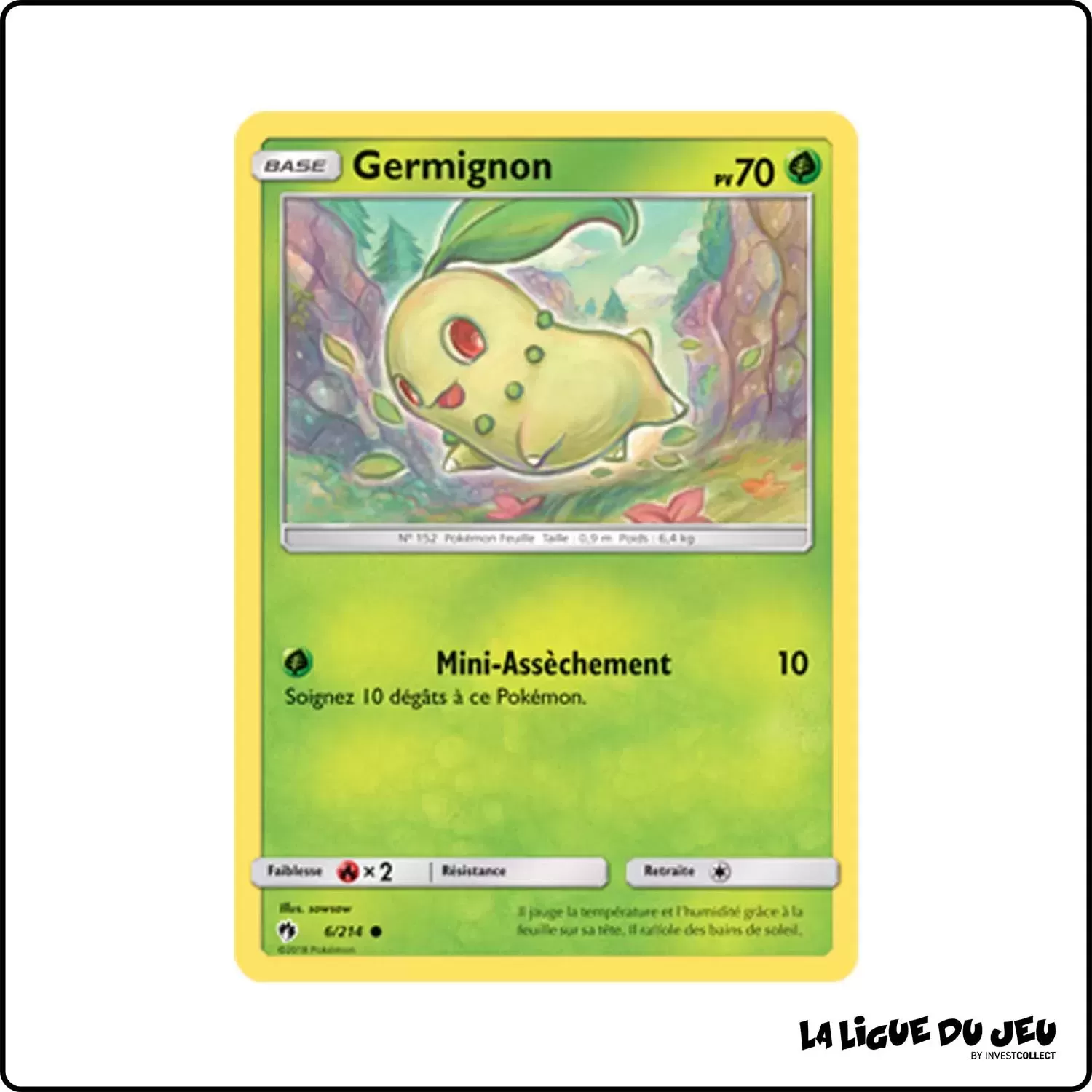 Commune - Pokemon - Tonnerre Perdu - Germignon 6/214