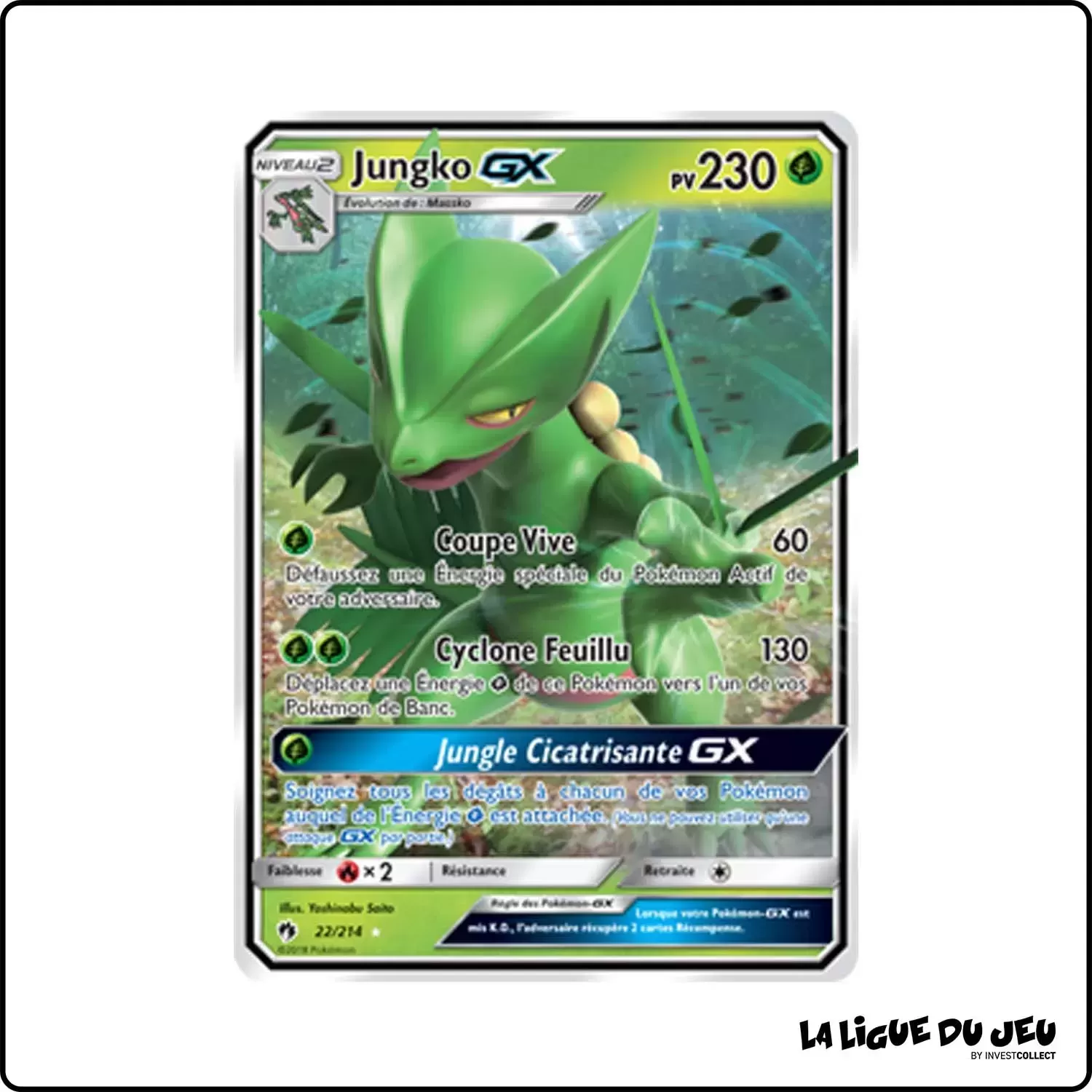 Ultra - Pokemon - Tonnerre Perdu - Jungko-GX 22/214