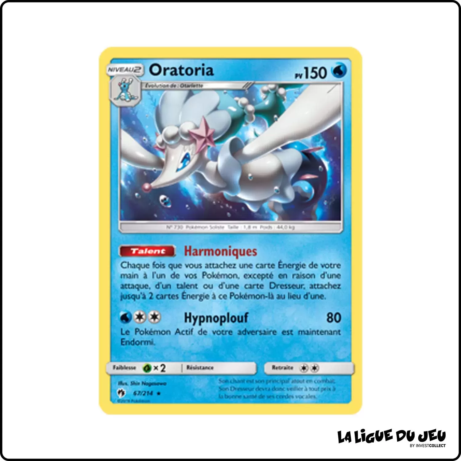 Rare - Pokemon - Tonnerre Perdu - Oratoria 67/214