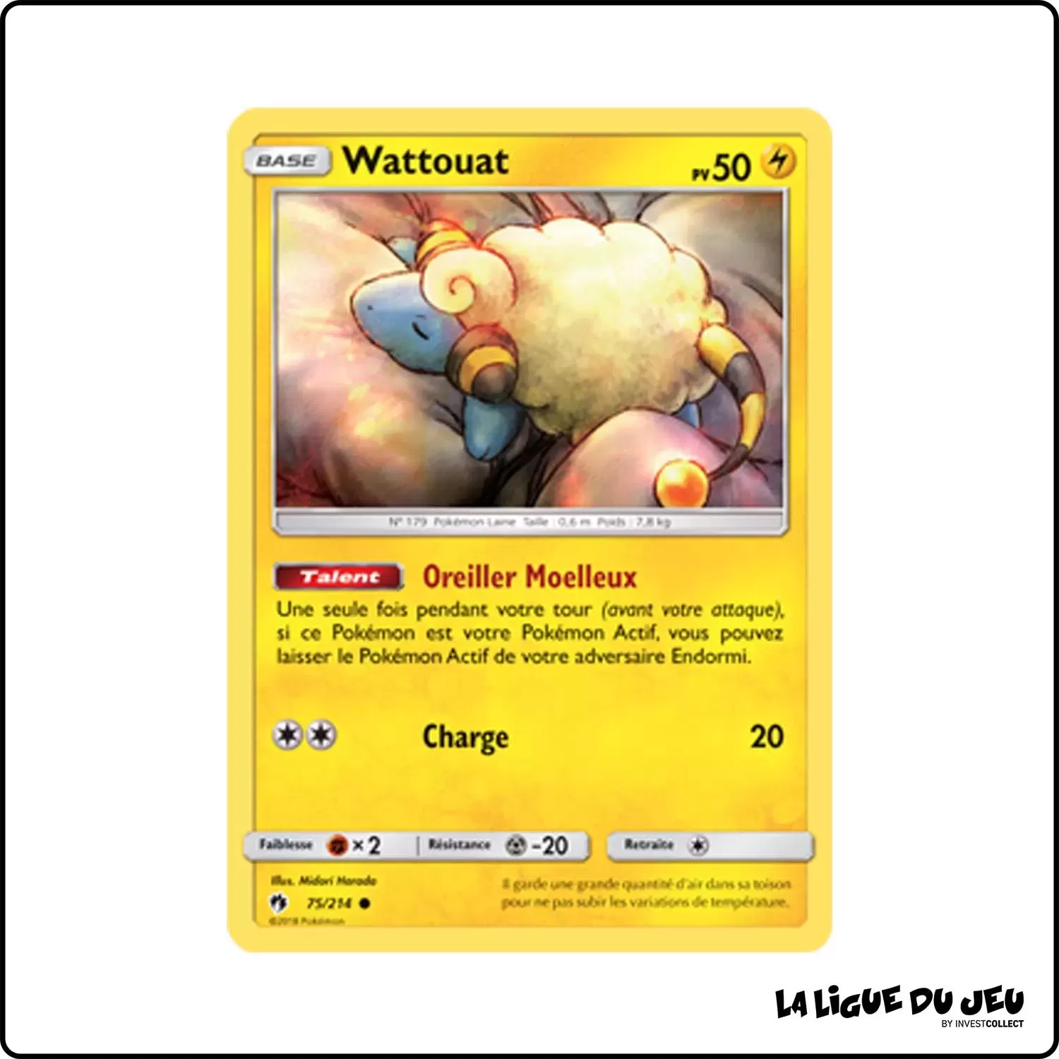 Commune - Pokemon - Tonnerre Perdu - Wattouat 75/214