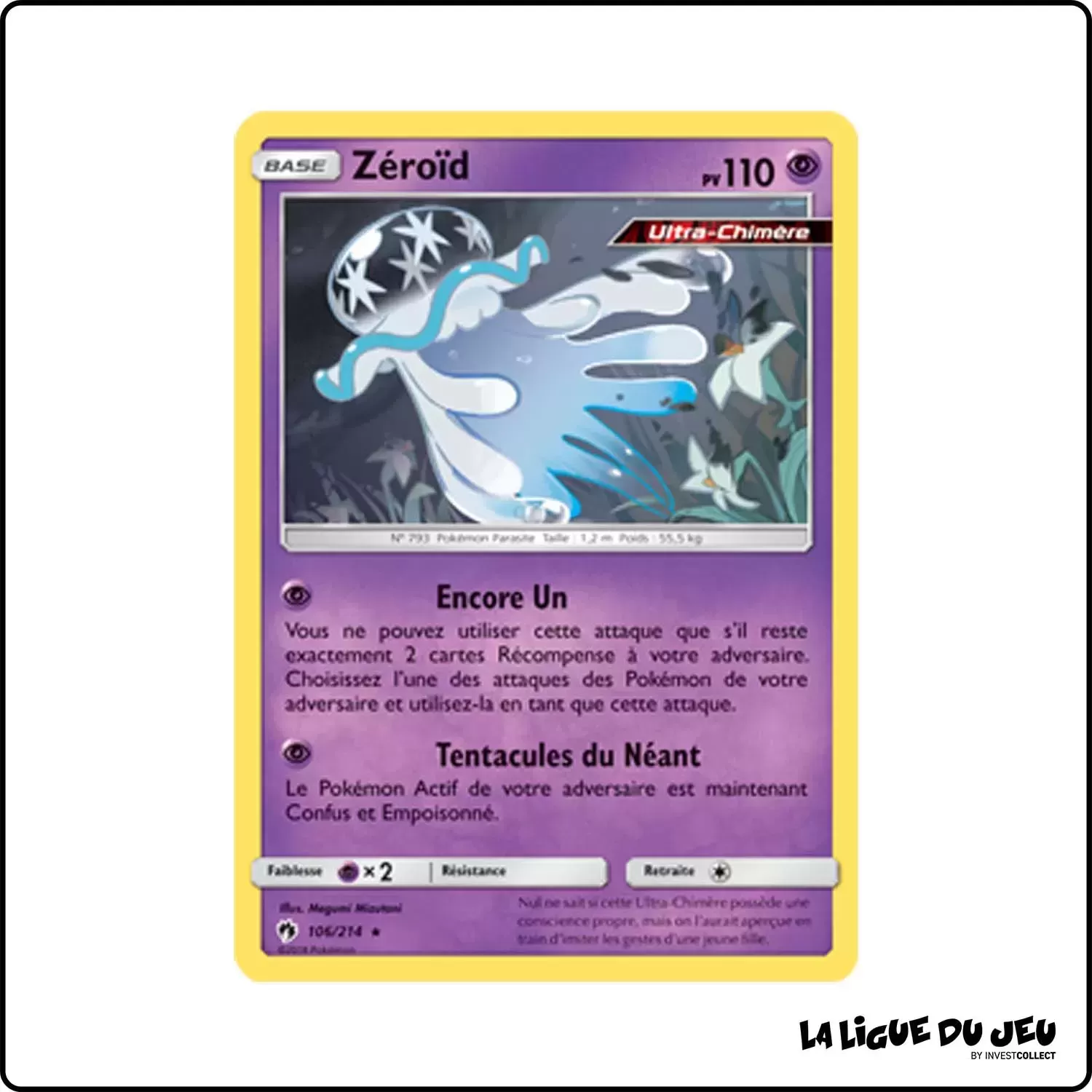 Holo - Pokemon - Tonnerre Perdu - Zéroïd 106/214