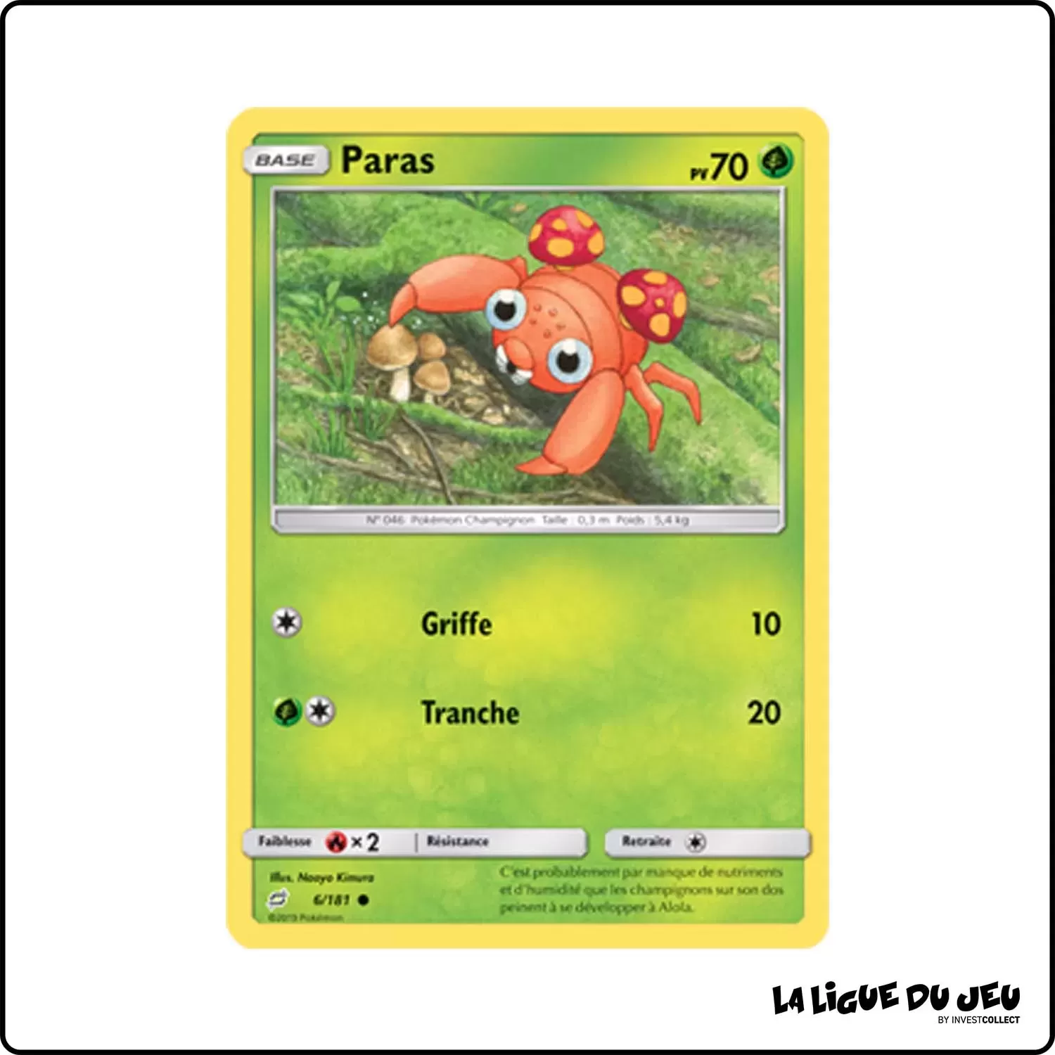 Commune - Pokemon - Duo de Choc - Paras 6/181