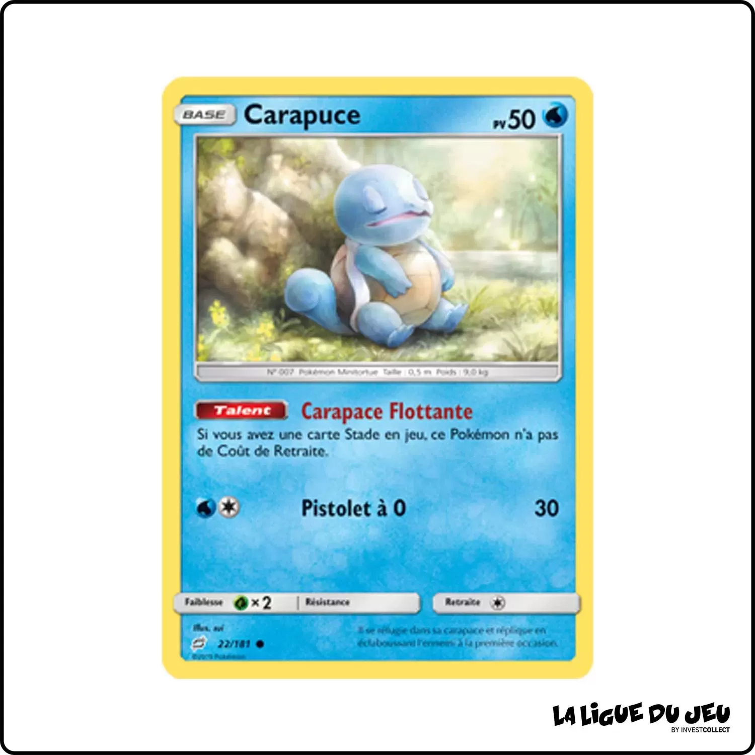 Commune - Pokemon - Duo de Choc - Carapuce 22/181