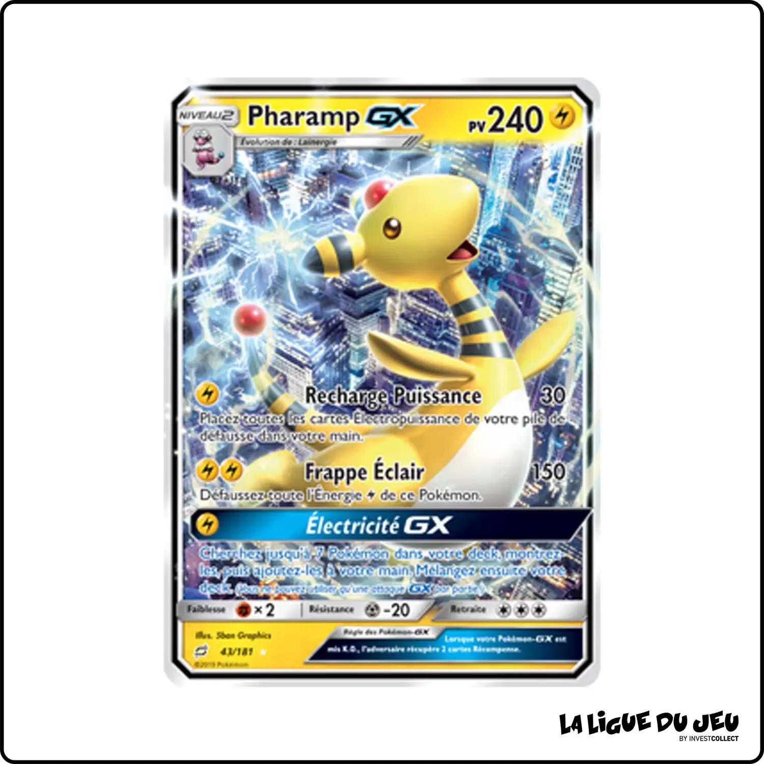 Ultra - Pokemon - Duo de Choc - Pharamp-GX 43/181