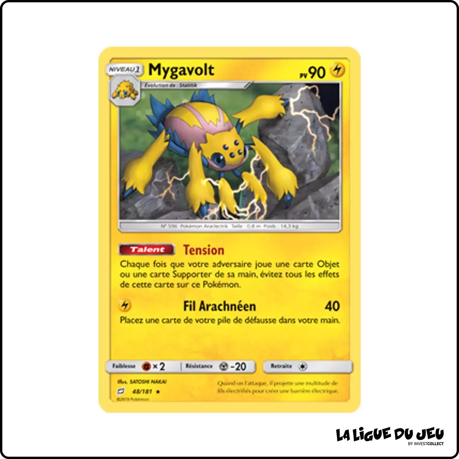 Rare - Pokemon - Duo de Choc - Mygavolt 48/181