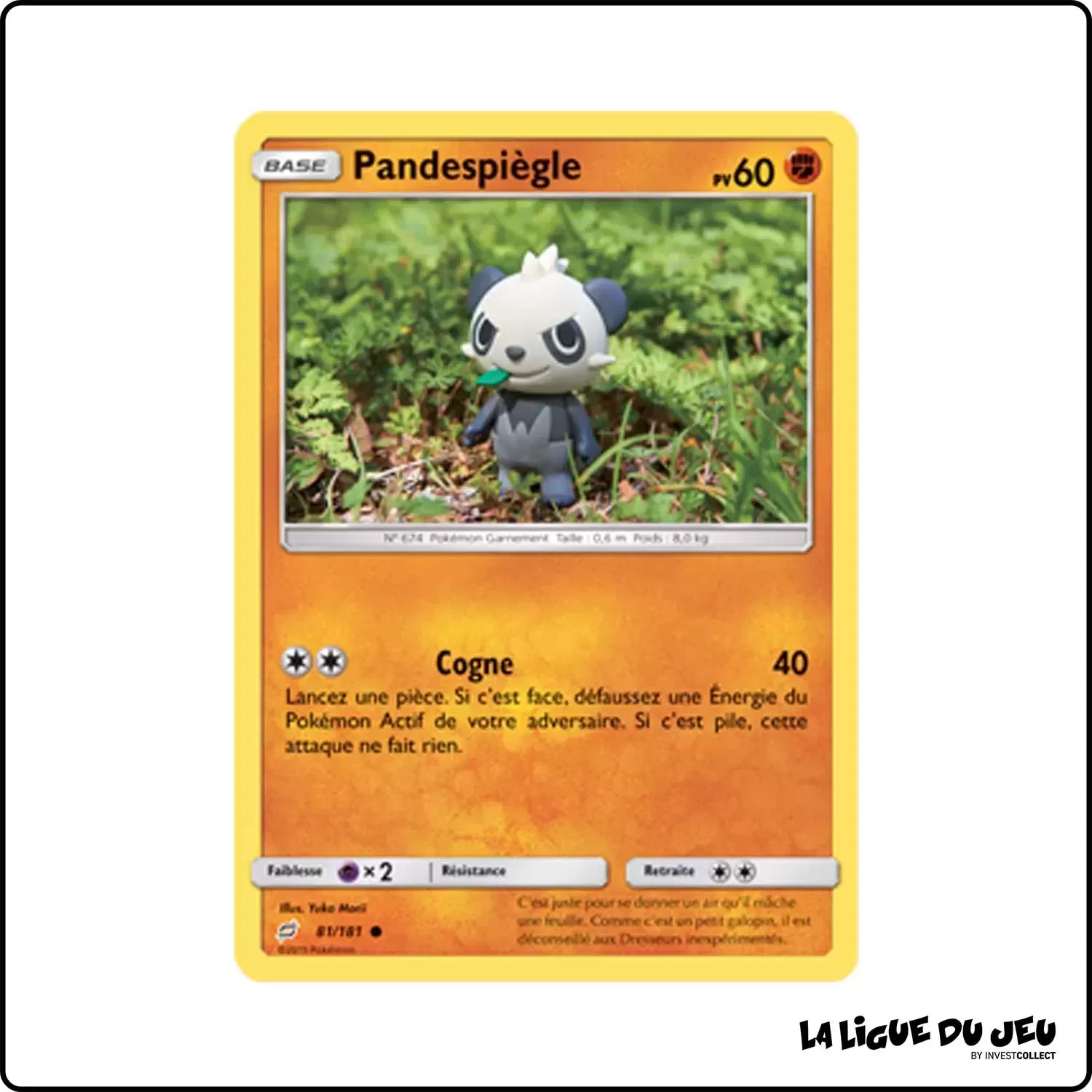 Commune - Pokemon - Duo de Choc - Pandespiègle 81/181