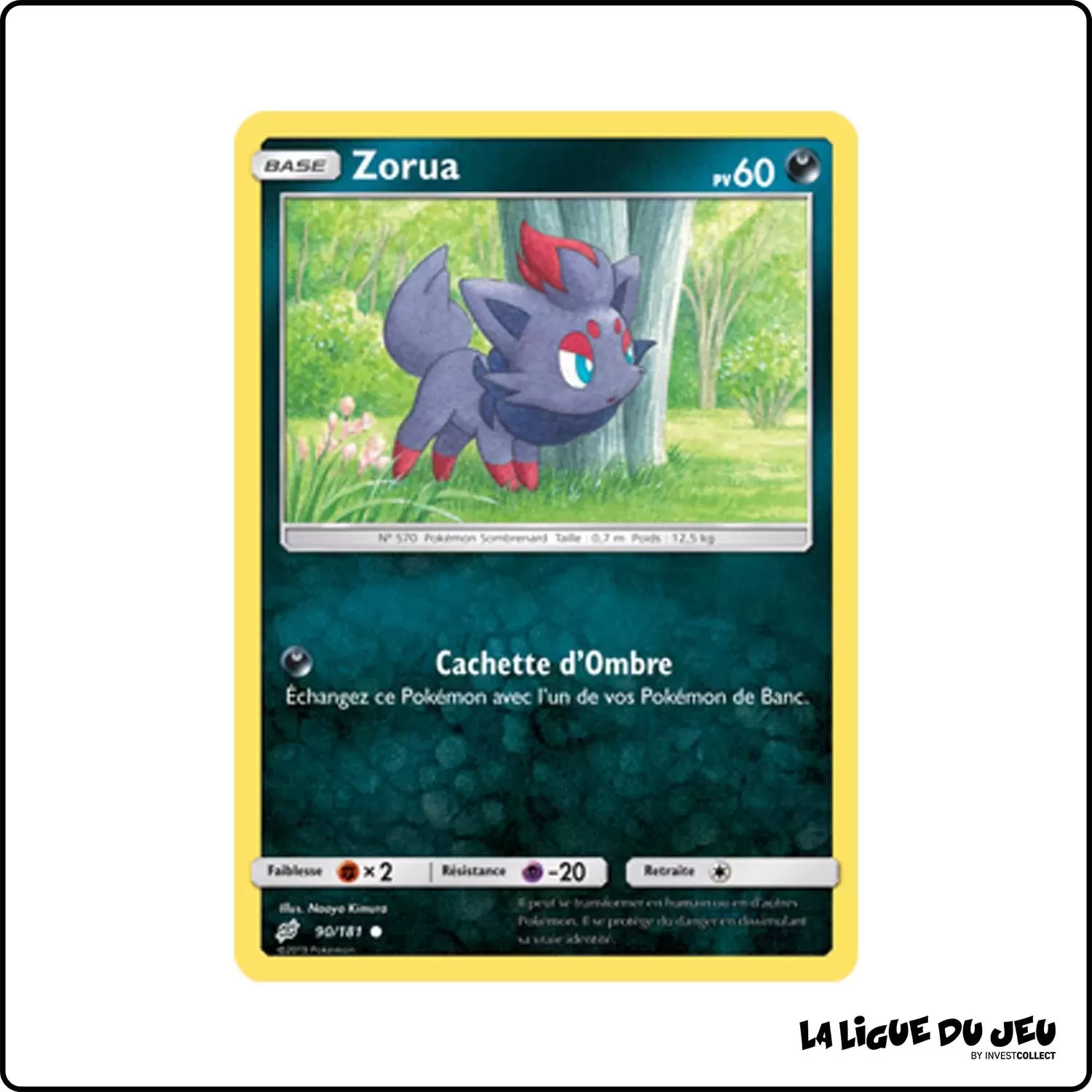 Commune - Pokemon - Duo de Choc - Zorua 90/181