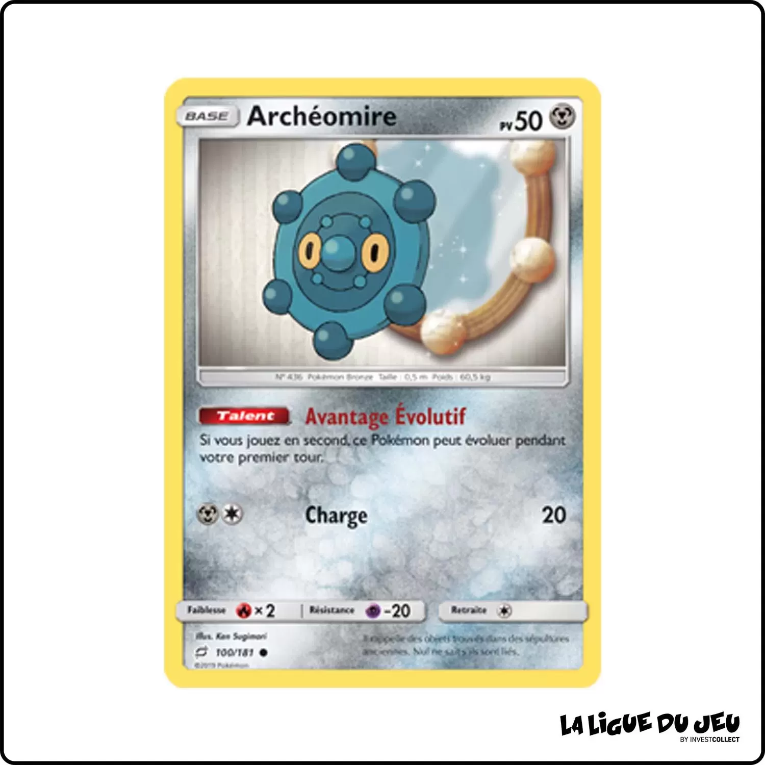 Commune - Pokemon - Duo de Choc - Archéomire 100/181