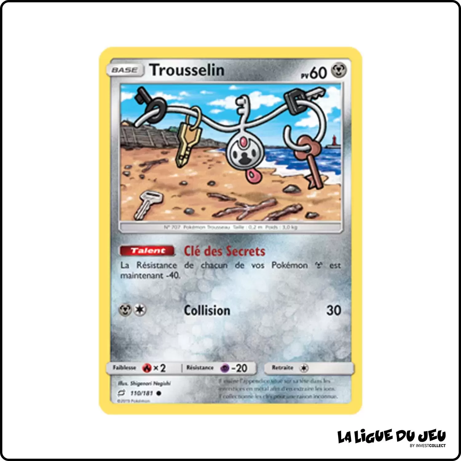 Commune - Pokemon - Duo de Choc - Trousselin 110/181