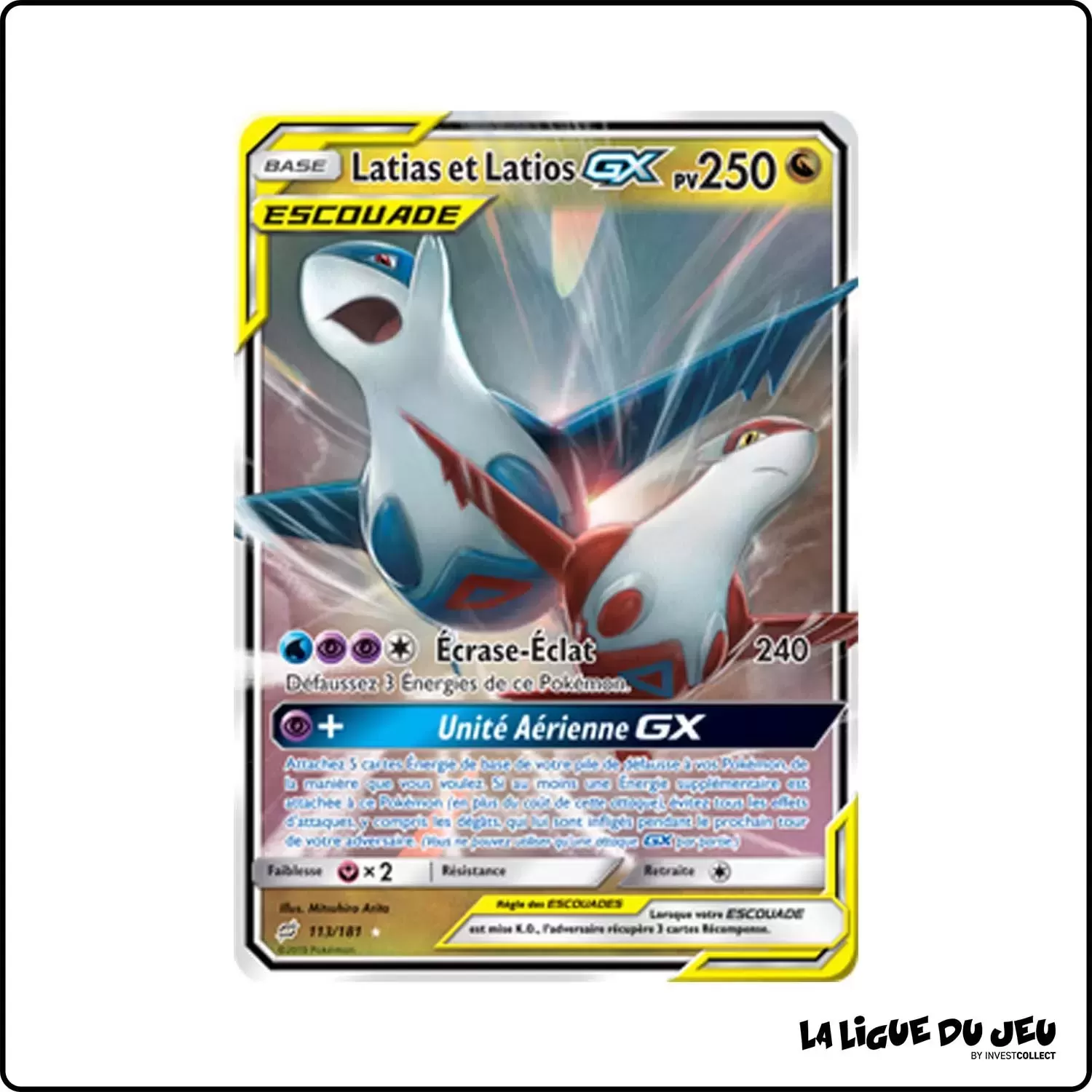 Ultra - Pokemon - Duo de Choc - Latias et Latios-GX 113/181