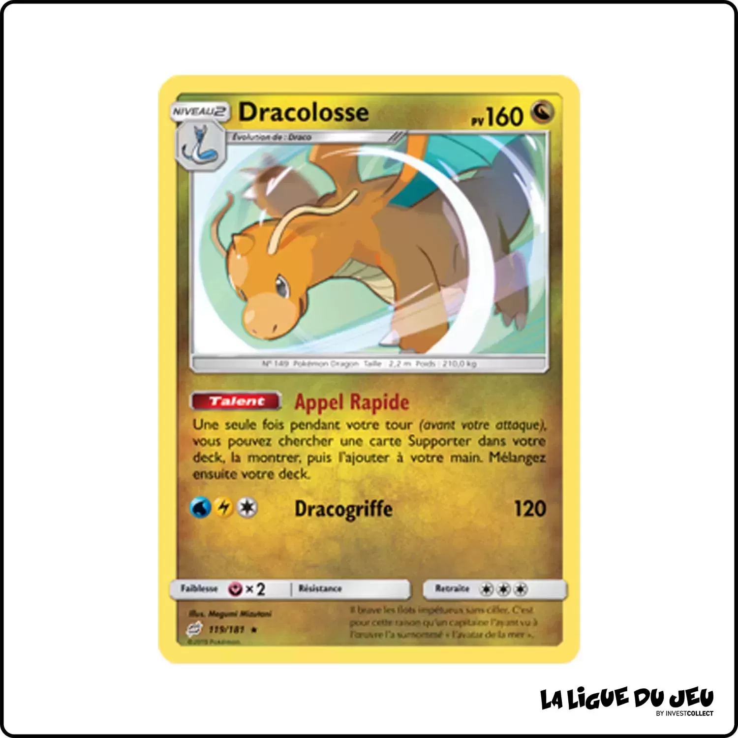 Holo - Pokemon - Duo de Choc - Dracolosse 119/181