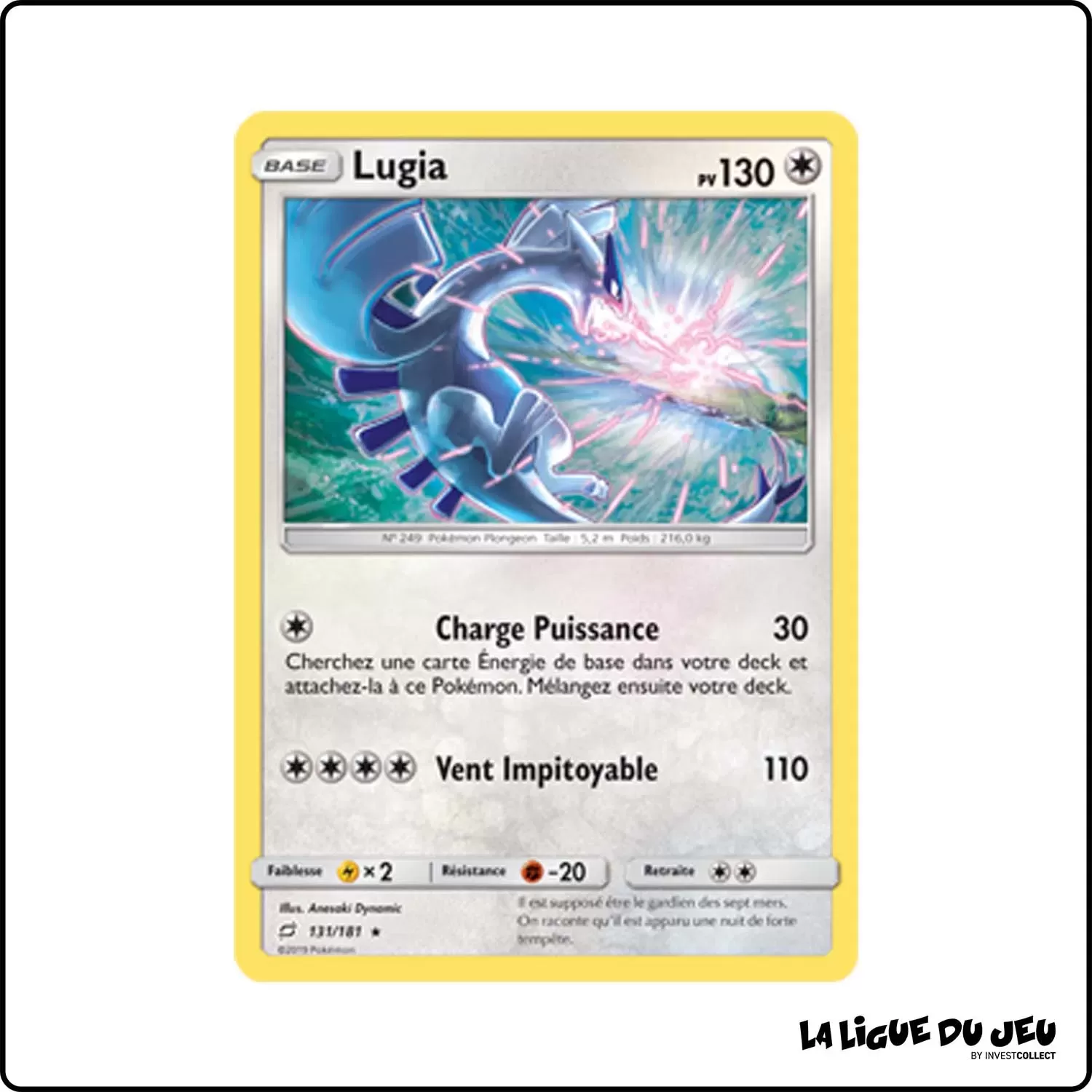 Holo - Pokemon - Duo de Choc - Lugia 131/181