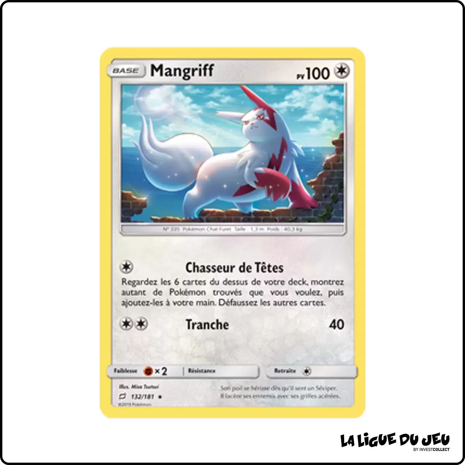 Holo - Pokemon - Duo de Choc - Mangriff 132/181