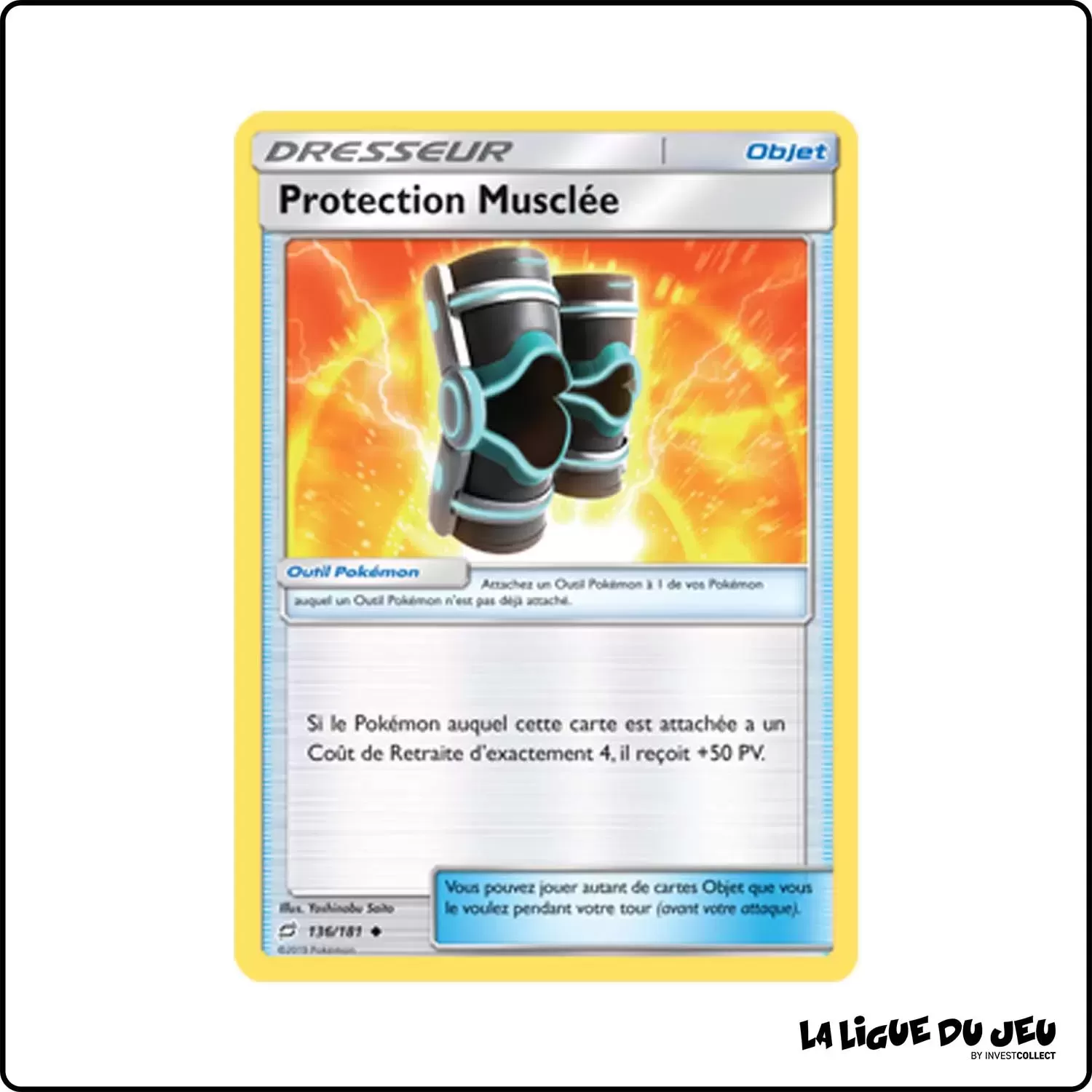 Peu commune - Pokemon - Duo de Choc - Protection Musclée 136/181