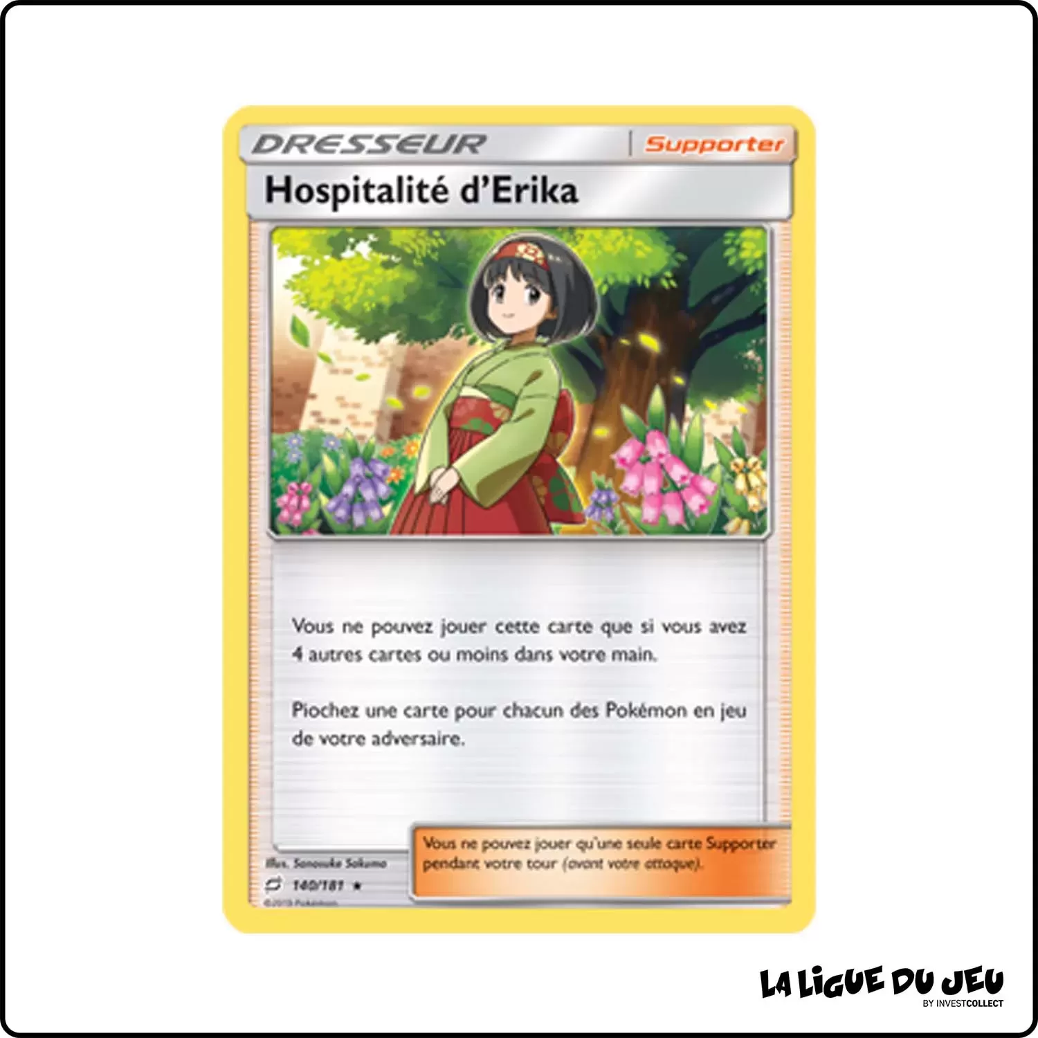 Holo - Pokemon - Duo de Choc - Hospitalité d'Erika 140/181