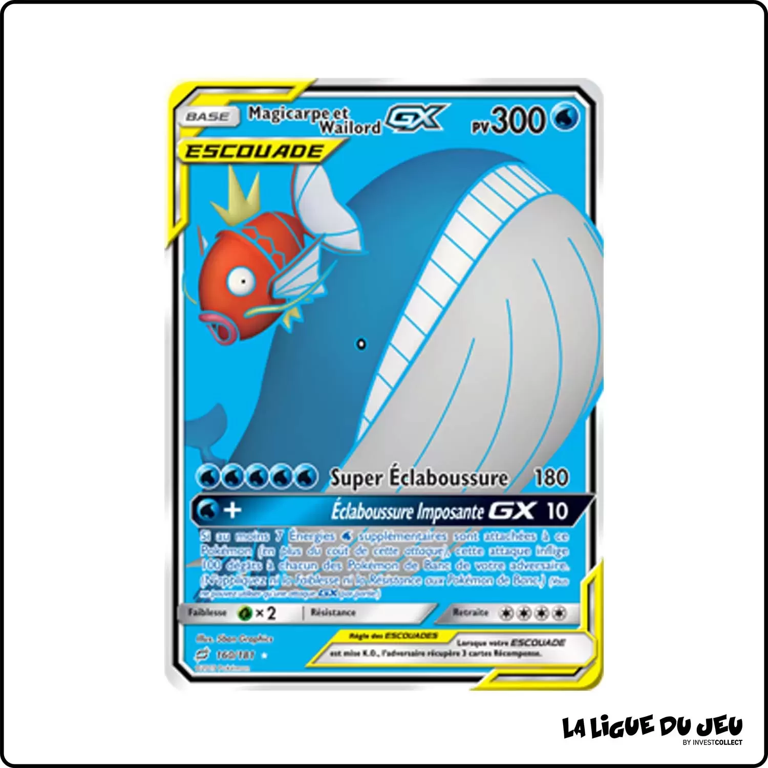 Ultra - Pokemon - Duo de Choc - Magicarpe et Wailord-GX 160/181