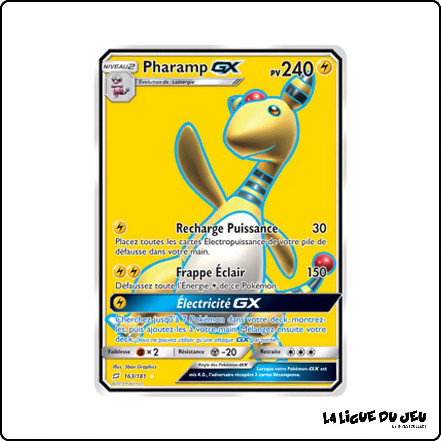 Ultra - Pokemon - Duo de Choc - Pharamp-GX 163/181