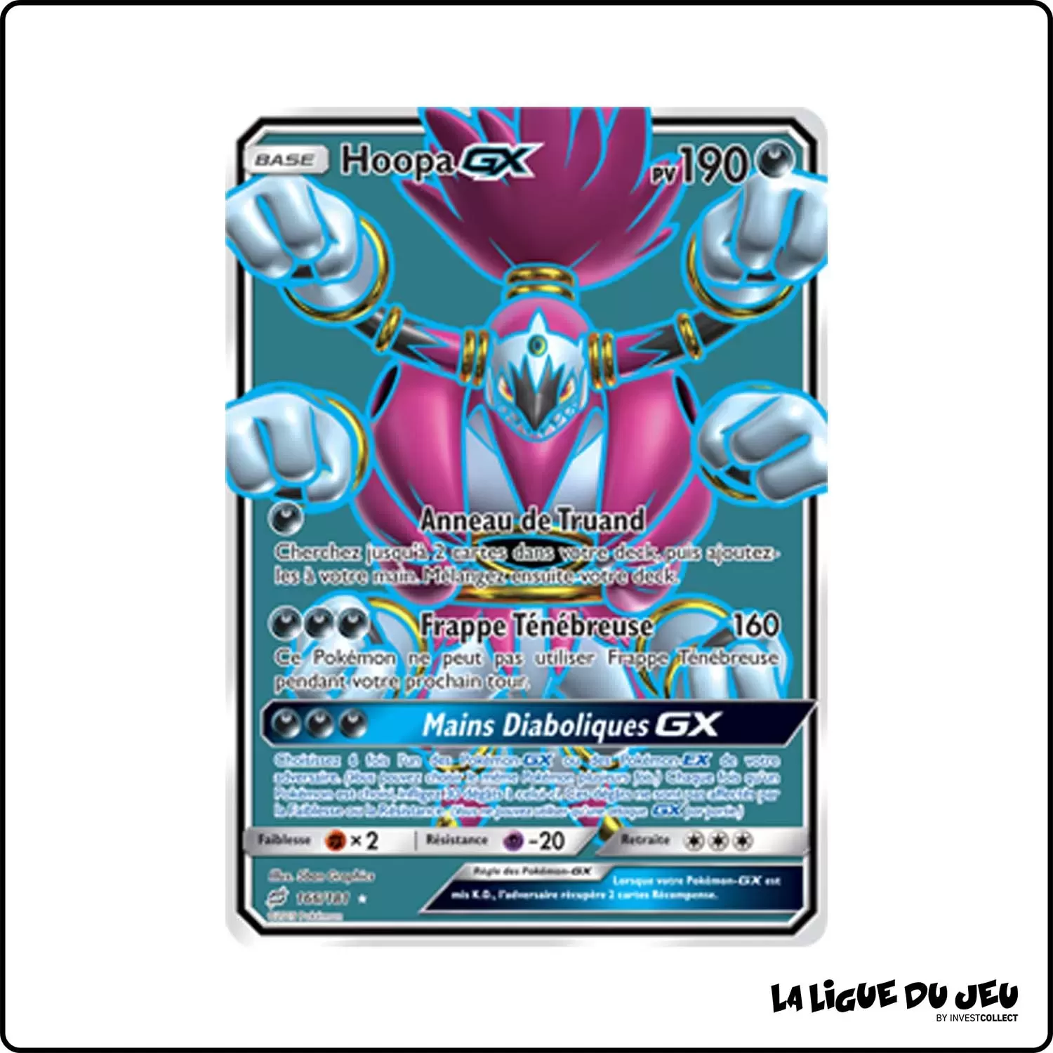 Ultra - Pokemon - Duo de Choc - Hoopa-GX 166/181