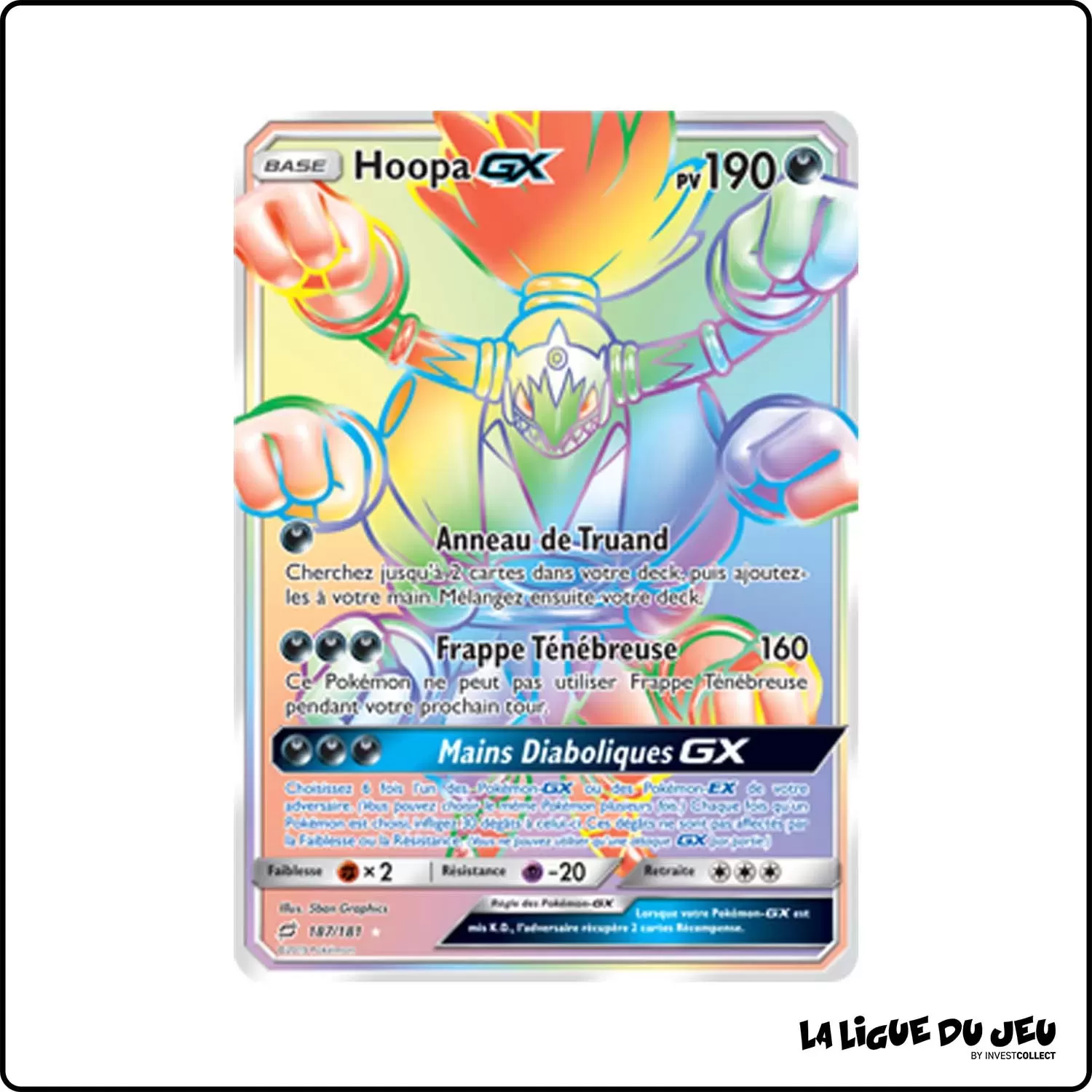 Secrete - Pokemon - Duo de Choc - Hoopa-GX 187/181