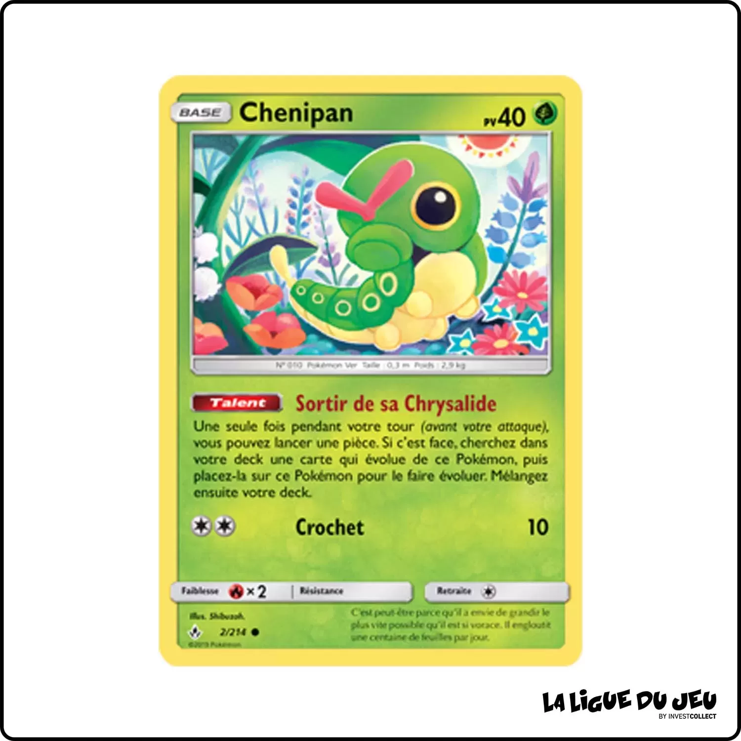 Commune - Pokemon - Alliance Infaillible - Chenipan 2/214