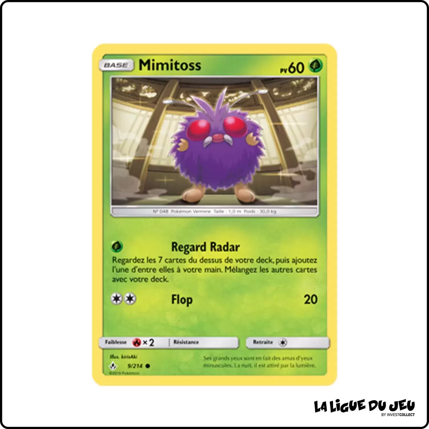 Commune - Pokemon - Alliance Infaillible - Mimitoss 9/214