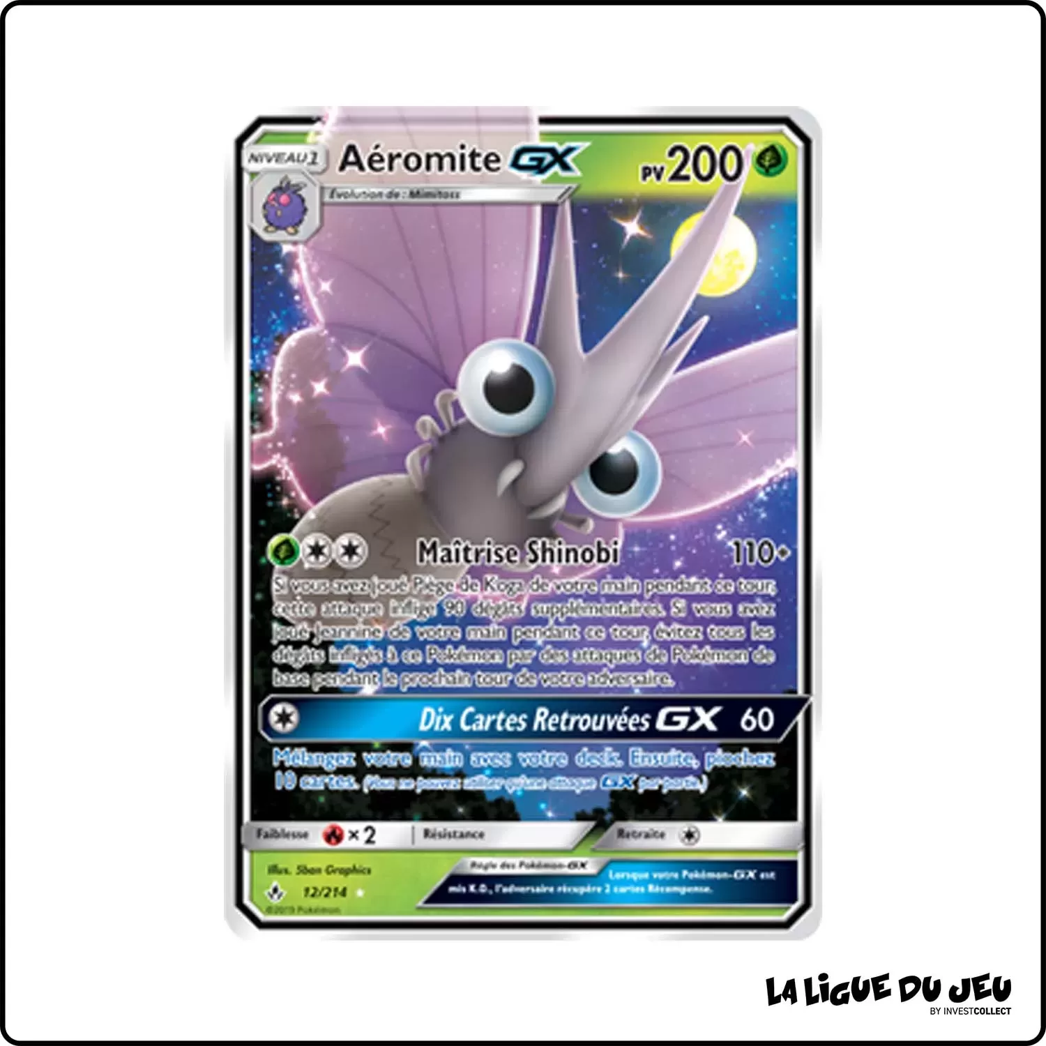 Ultra - Pokemon - Alliance Infaillible - Aéromite-GX 12/214