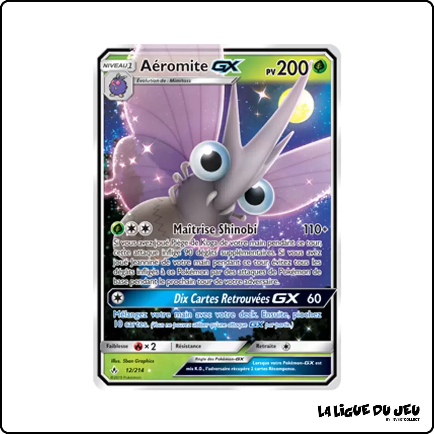 Ultra - Pokemon - Alliance Infaillible - Aéromite-GX 12/214