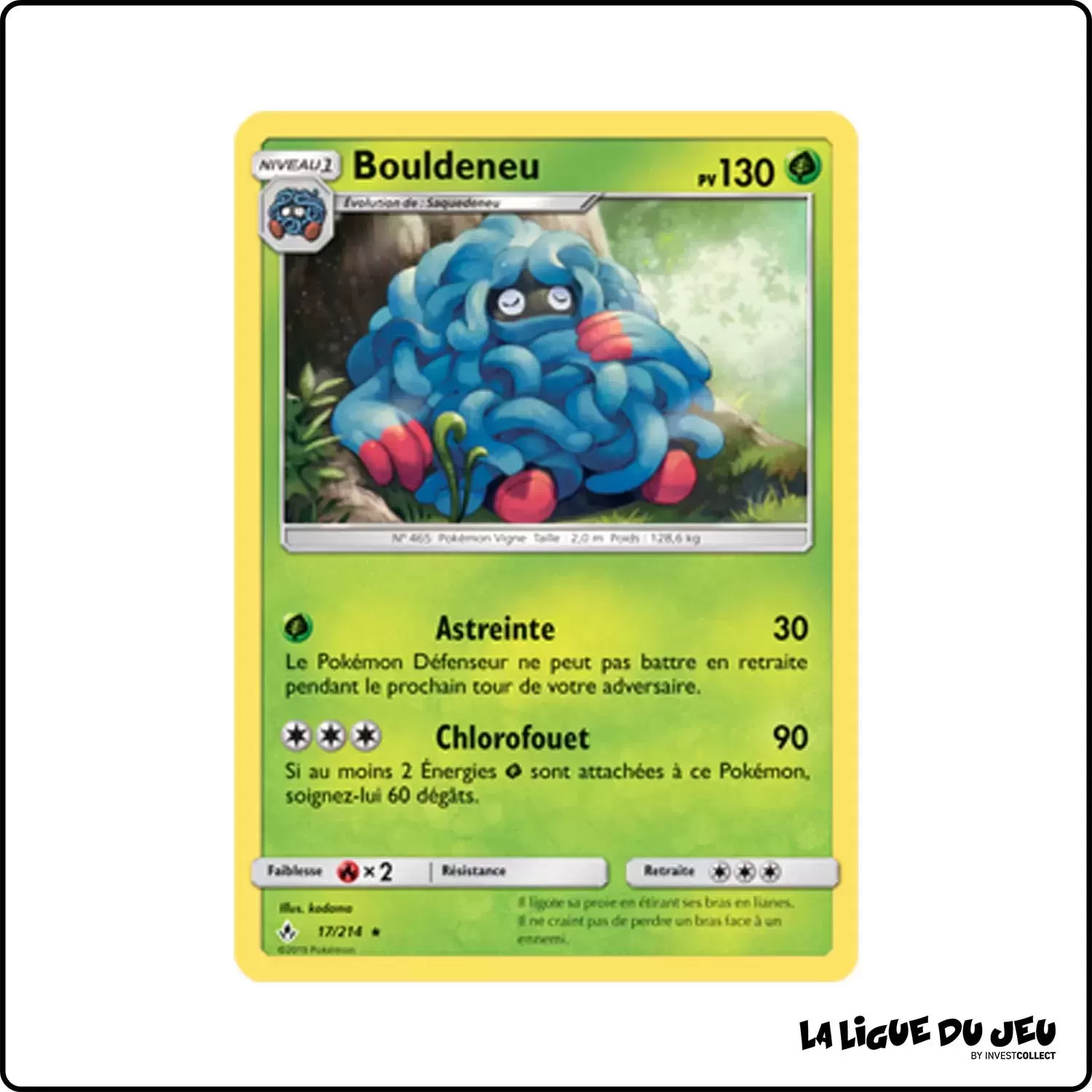 Rare - Pokemon - Alliance Infaillible - Bouldeneu 17/214