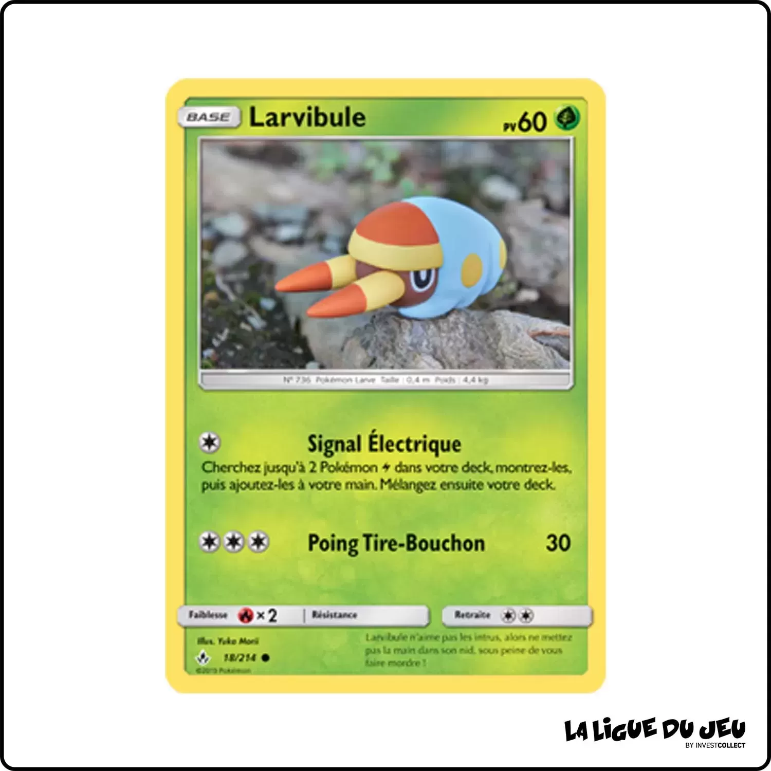 Commune - Pokemon - Alliance Infaillible - Larvibule 18/214