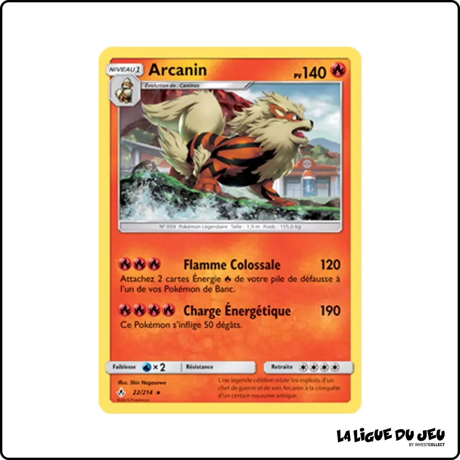 Holo - Pokemon - Alliance Infaillible - Arcanin 22/214