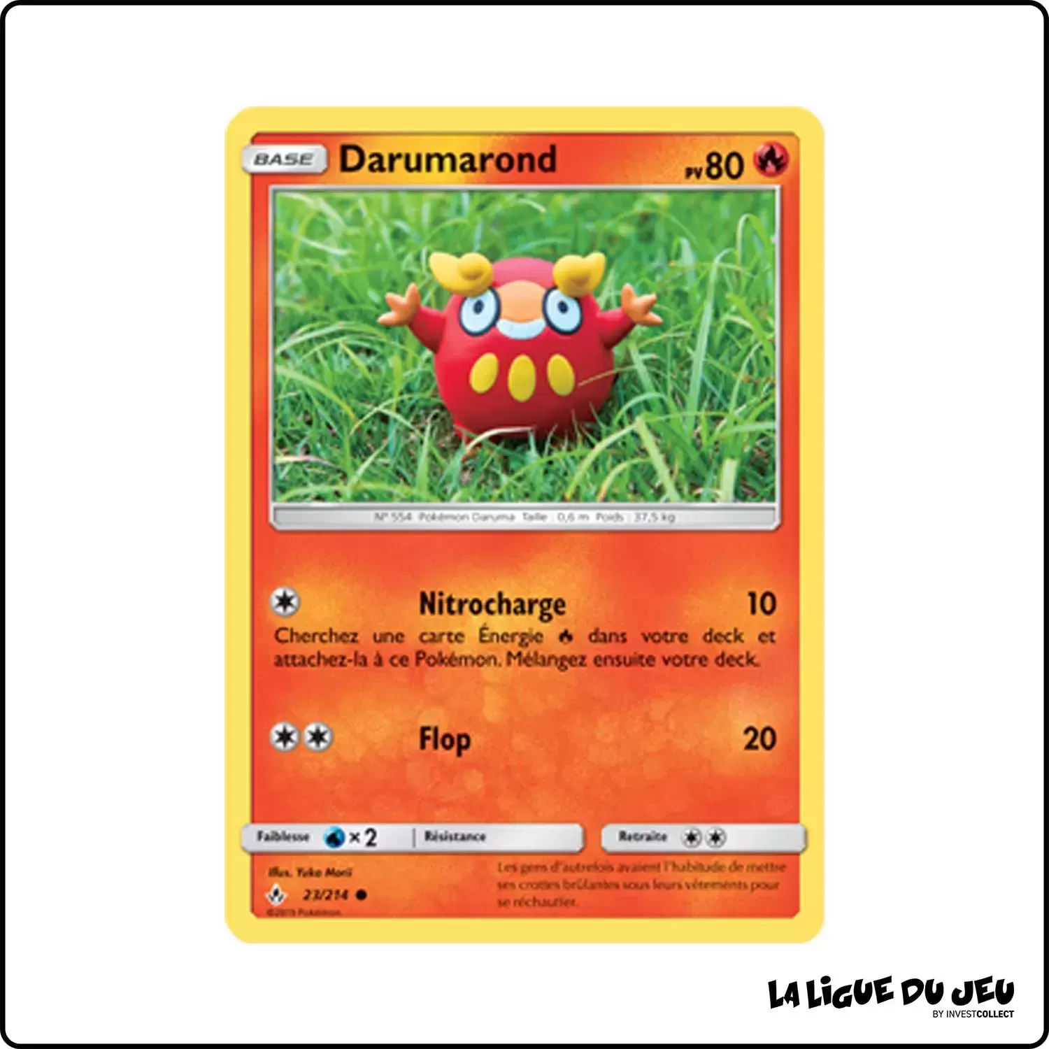 Commune - Pokemon - Alliance Infaillible - Darumarond 23/214