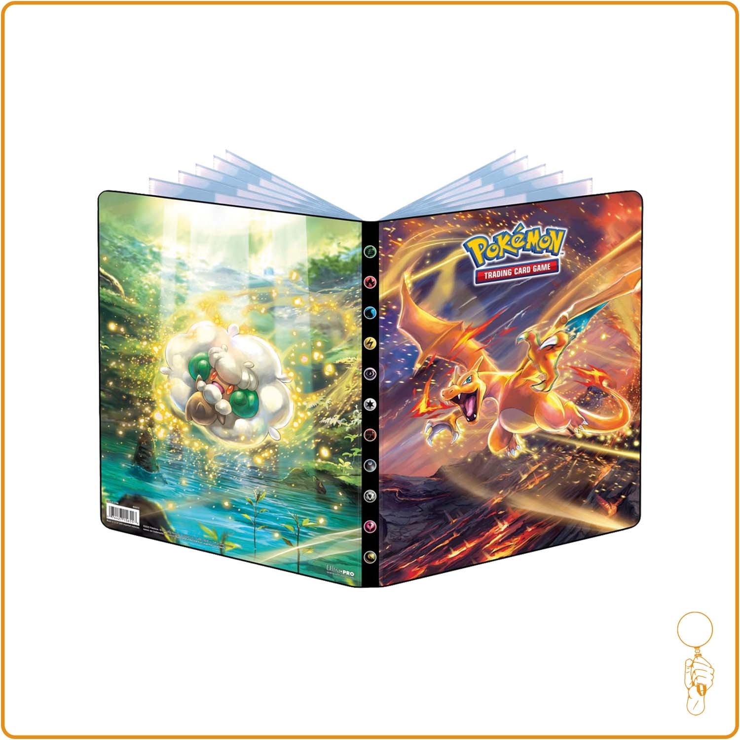 Portfolio - Pokemon - Album de rangement - Stars Etincelantes - EB9 -  Dracaufeu/Farfaduvet