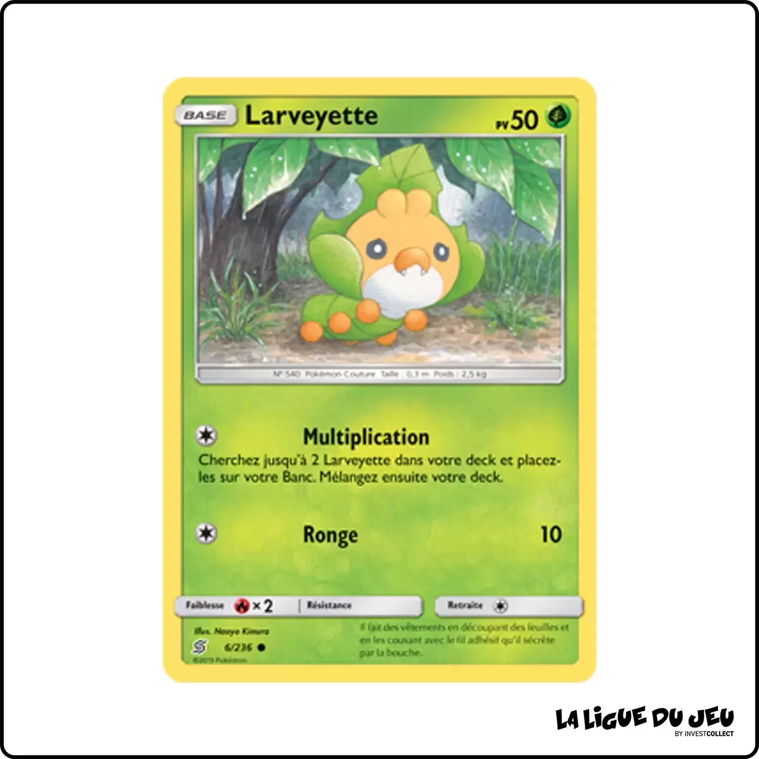 Commune - Pokemon - Harmonie des Esprits - Larveyette 6/236