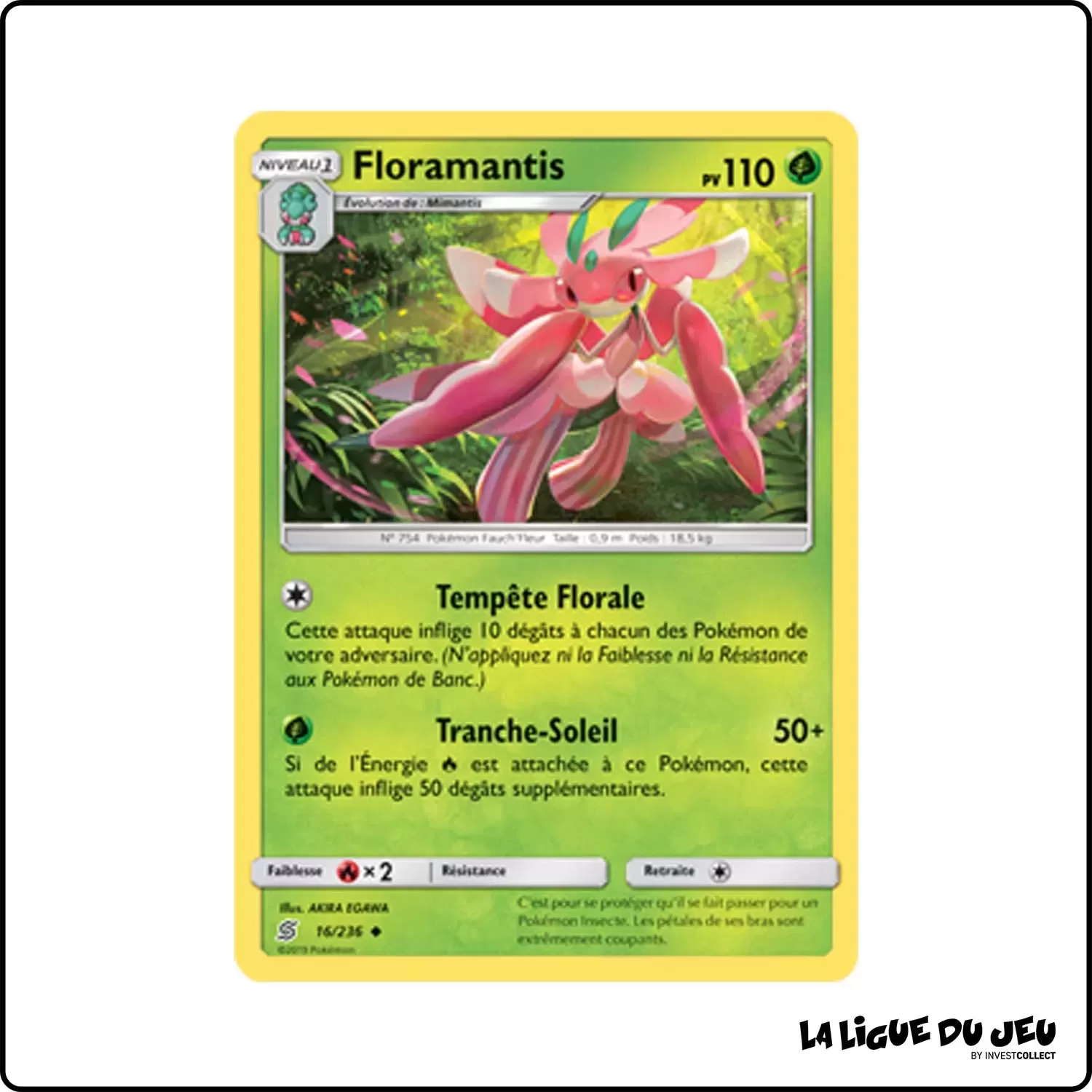 Peu commune - Pokemon - Harmonie des Esprits - Floramantis 16/236