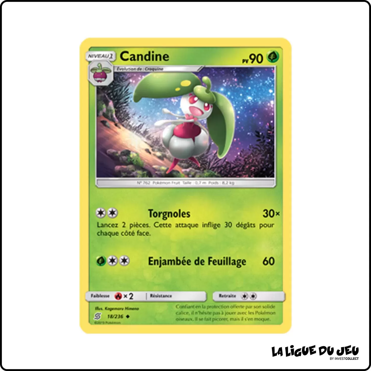 Peu commune - Pokemon - Harmonie des Esprits - Candine 18/236